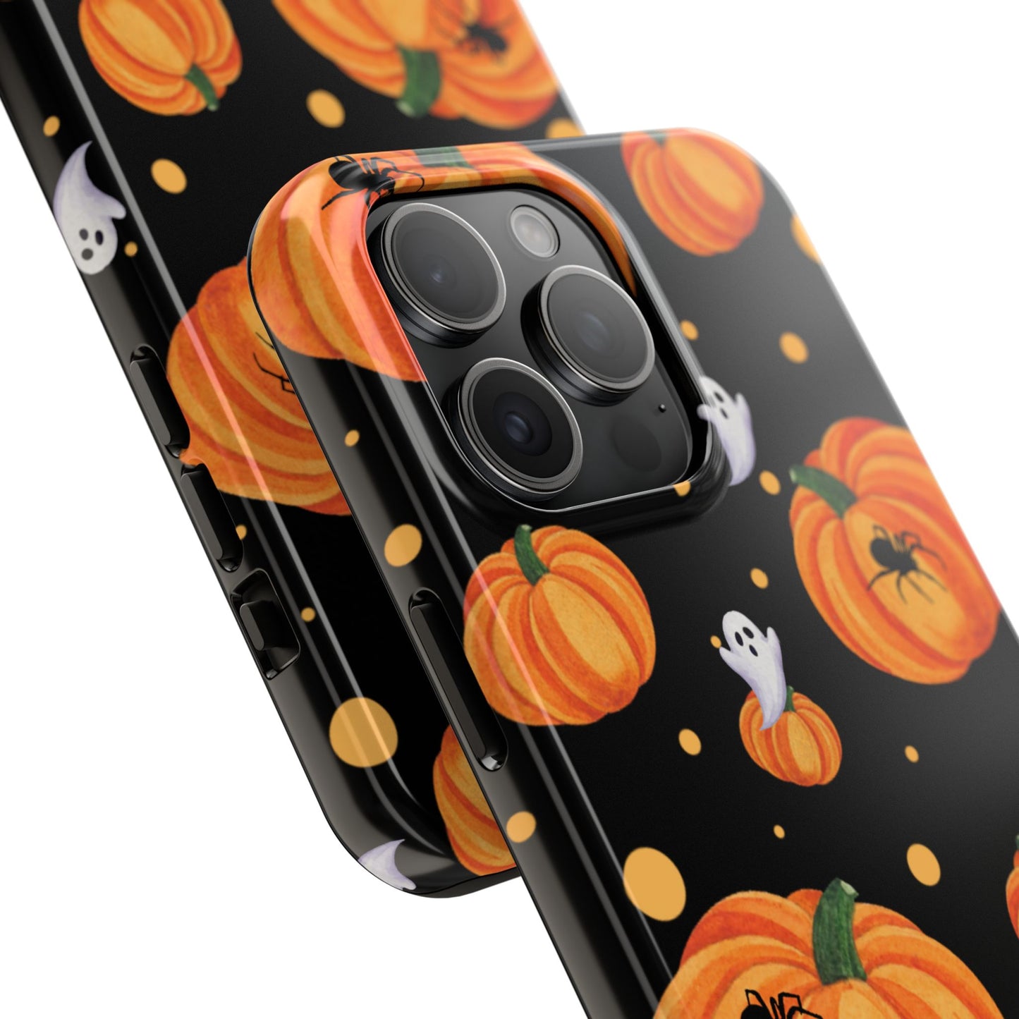 Halloween Pumpkin Phone Case, Spooky Ghost Phone Cover, Fall Autumn Decor, Cute Halloween Gifts, Mobile Protection