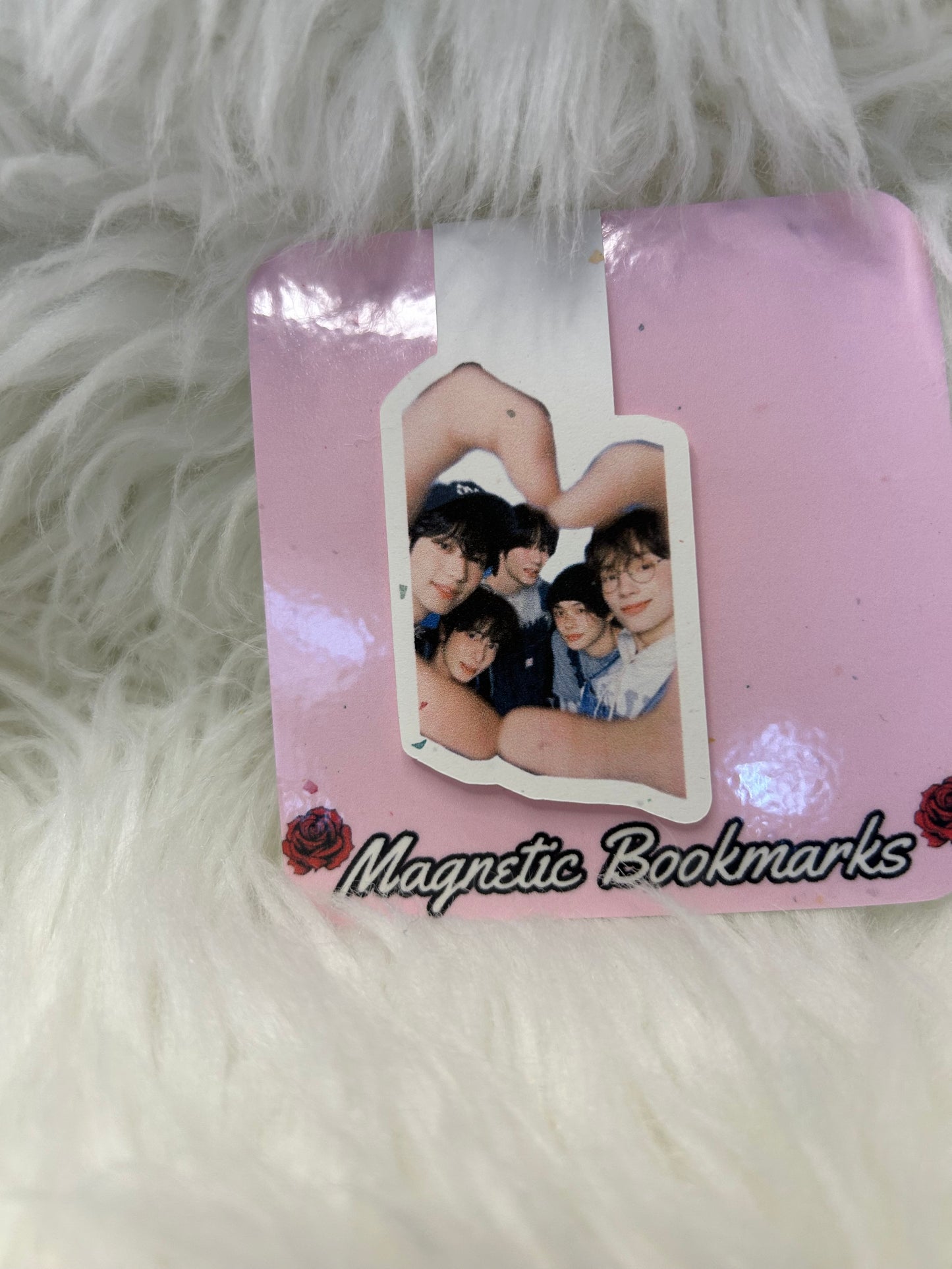 TomorrowxTogether Magnetic Bookmarks - Designed with Member Image - Magnetic Feature Included