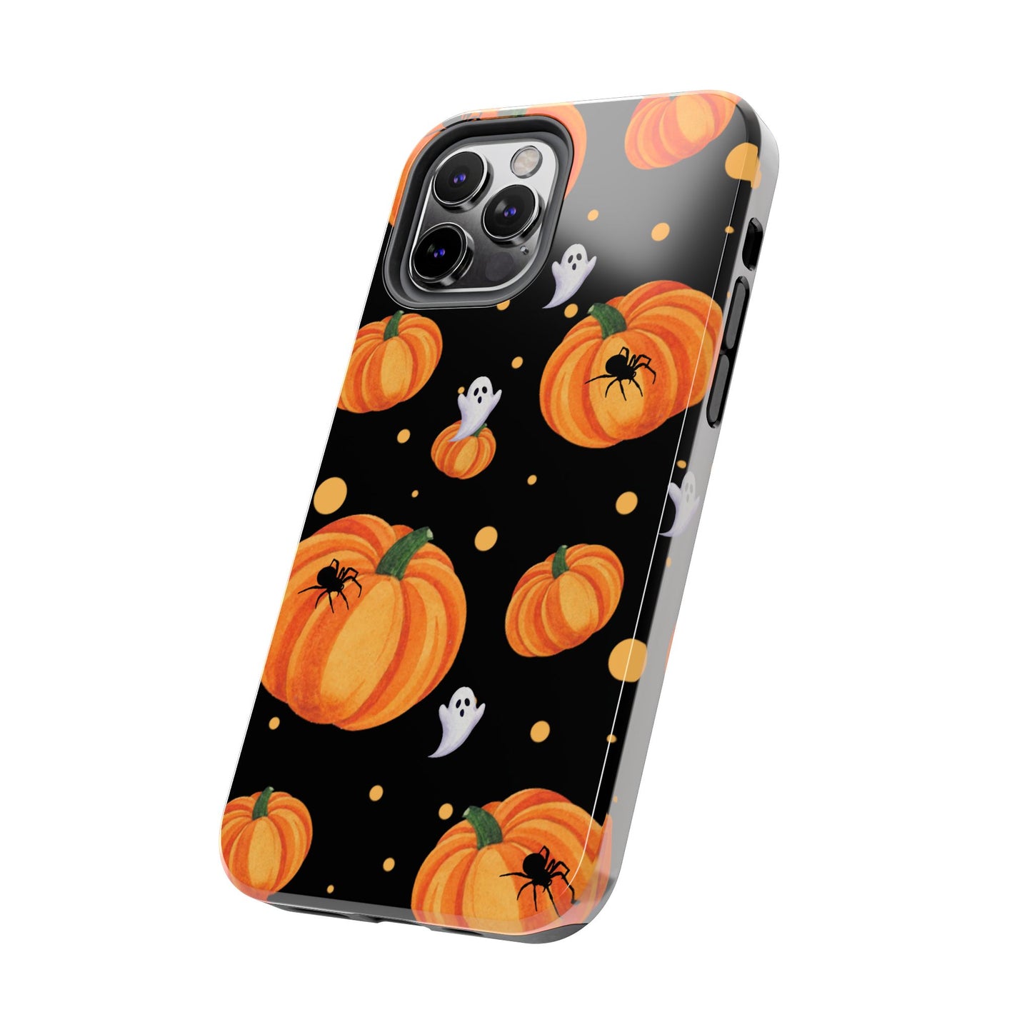 Halloween Pumpkin Phone Case, Spooky Ghost Phone Cover, Fall Autumn Decor, Cute Halloween Gifts, Mobile Protection