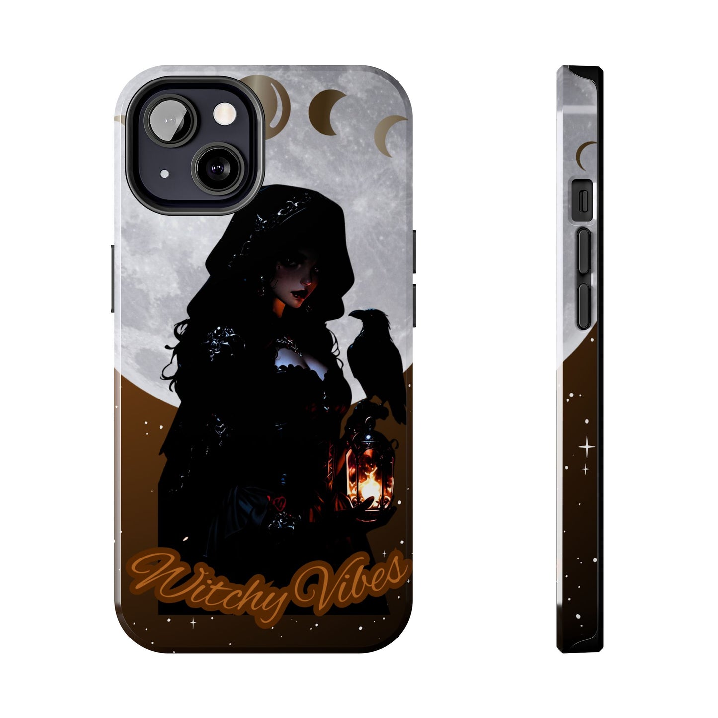 Witchy Vibes Tough Phone Case | Artistic Protection for Your Phone | Halloween Gifts, Witch Accessories, Unique Phone Cover, Magical Decor