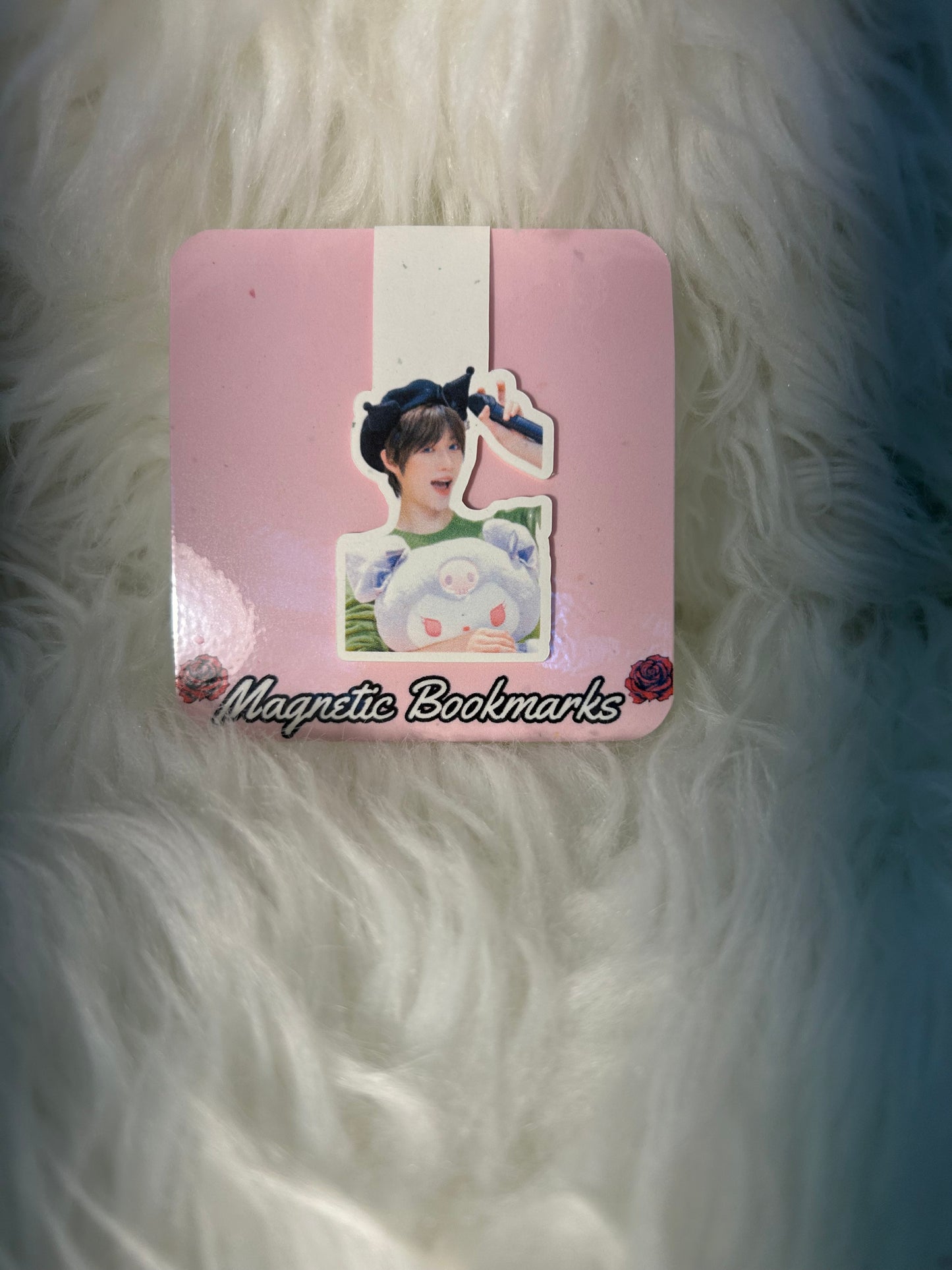 TomorrowxTogether Magnetic Bookmarks - Designed with Member Image - Magnetic Feature Included