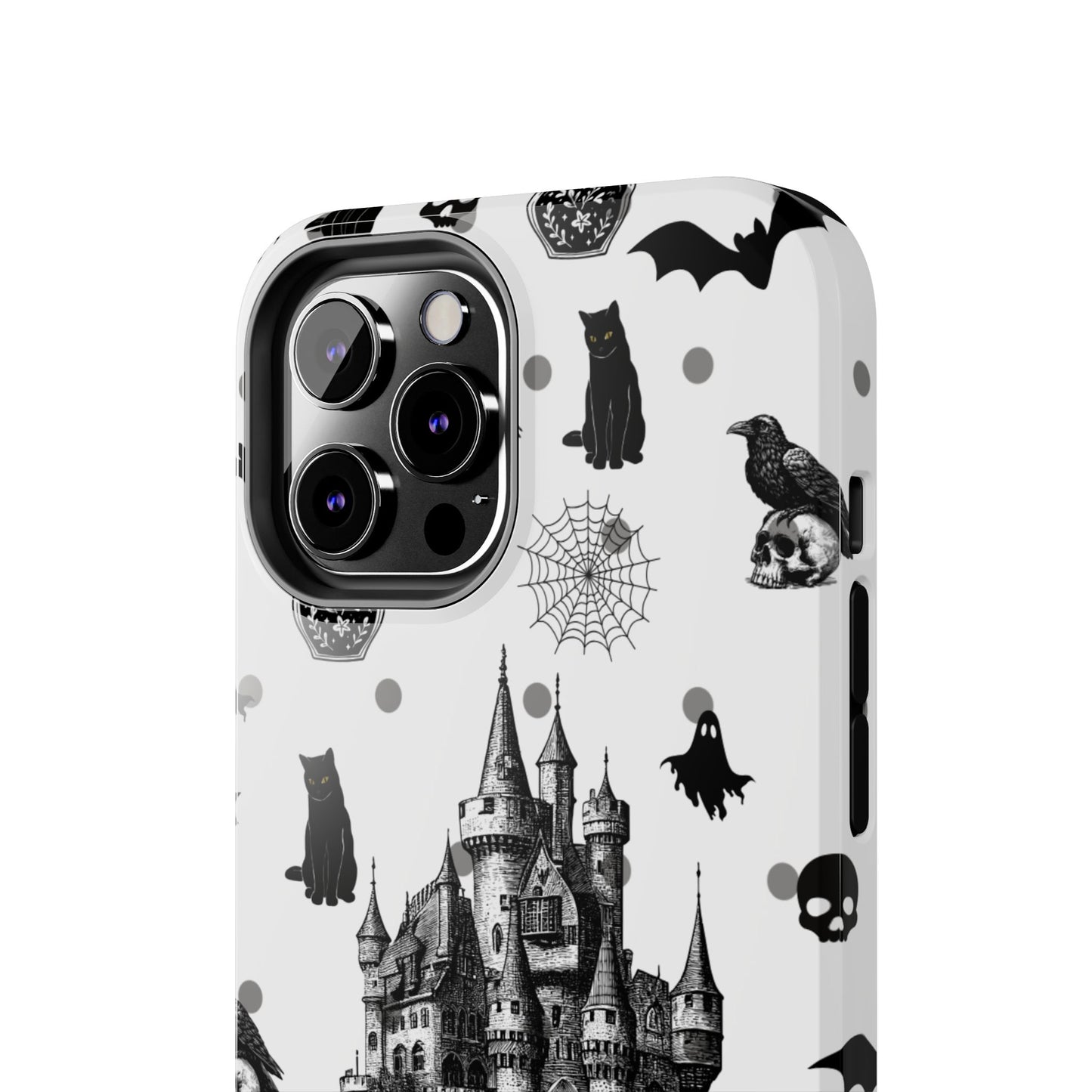 Gothic Castle Phone Cases - Tough & Stylish, Halloween Gifts, Spooky Vibe, Unique Designs, Phone Accessories, Customized Cases