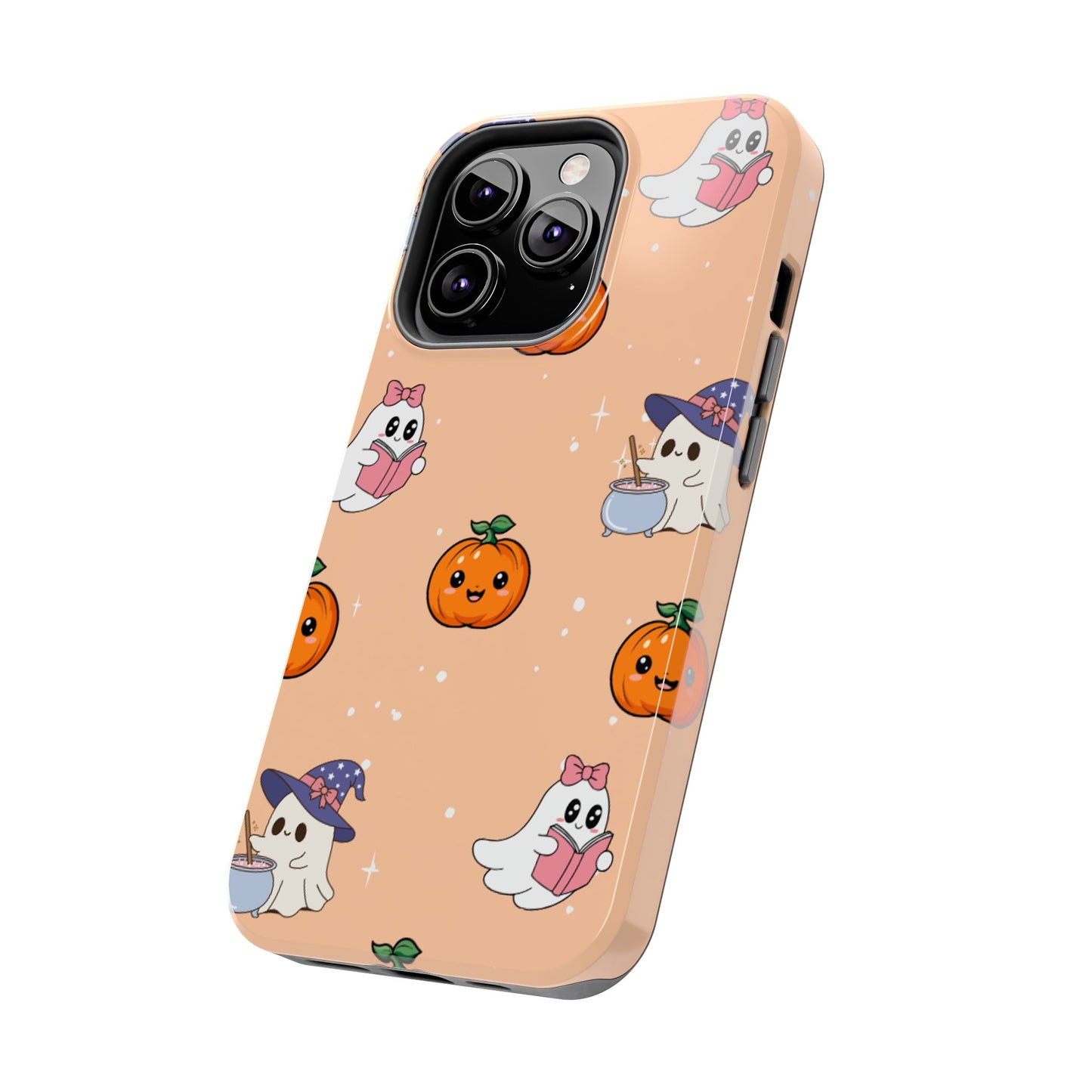 Halloween Ghosts Phone Case, Cute Tough Case, Pumpkin Designs, Spooky Decor, Fall Accessories, Trick or Treat Gift