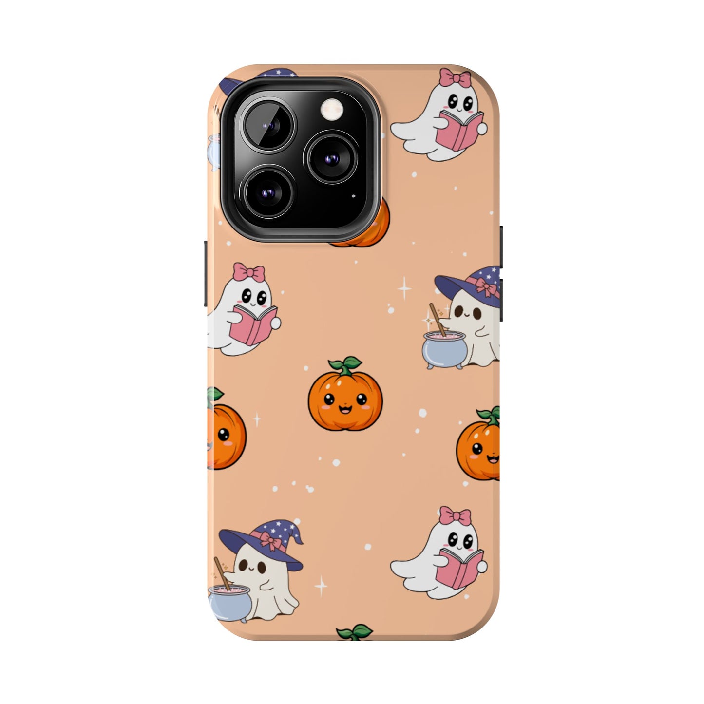 Halloween Ghosts Phone Case, Cute Tough Case, Pumpkin Designs, Spooky Decor, Fall Accessories, Trick or Treat Gift