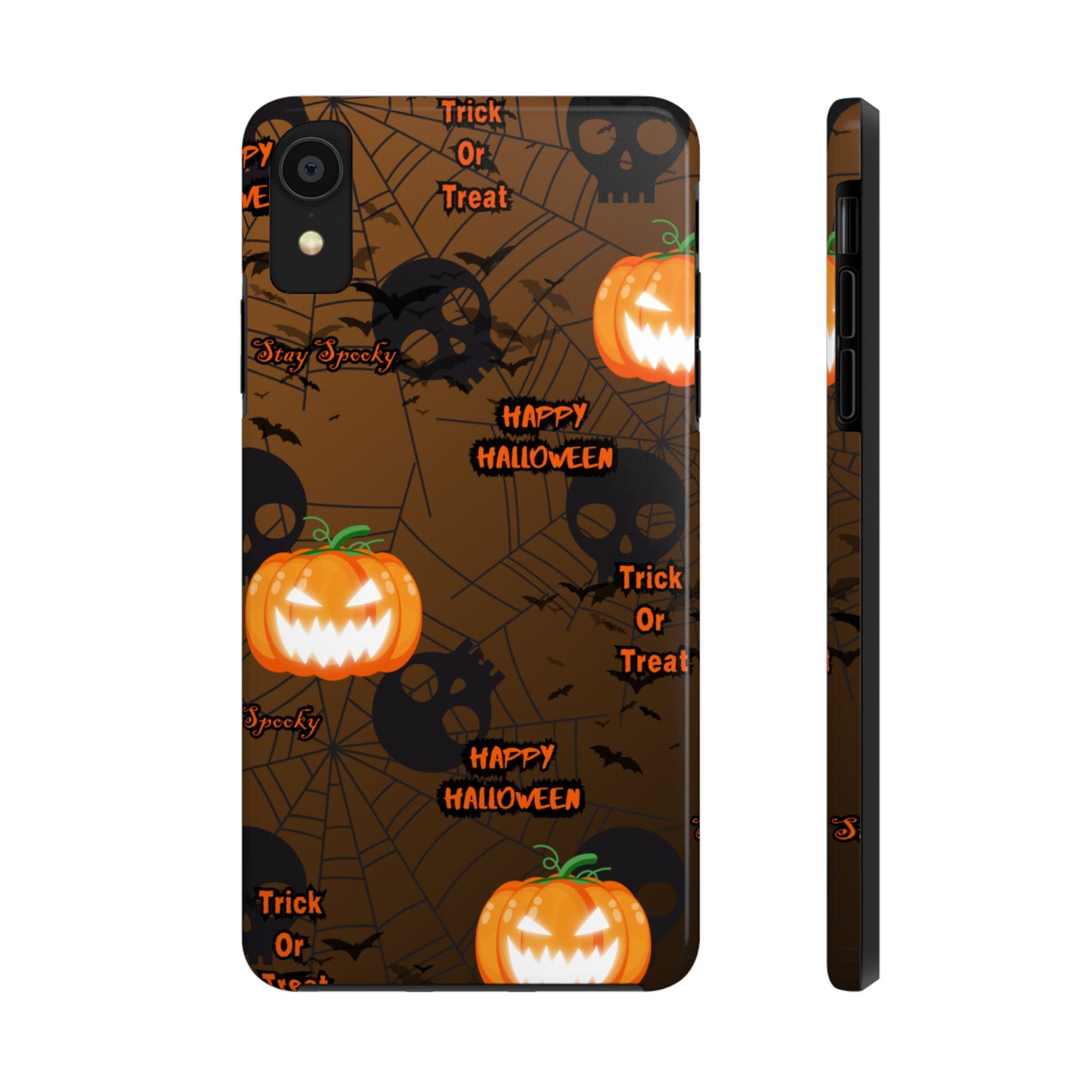 Halloween Tough Phone Cases, Spooky Mobile Covers, Trick or Treat Phone Case, Halloween Gifts, Fall Tech Accessories