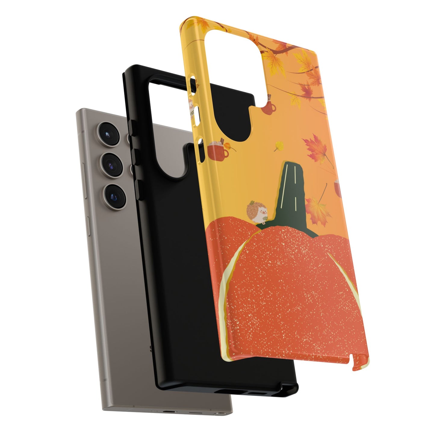 Autumn Pumpkin Phone Case, Fall Phone Cover, Cute Pumpkin Design, Seasonal Gift, Halloween Decor