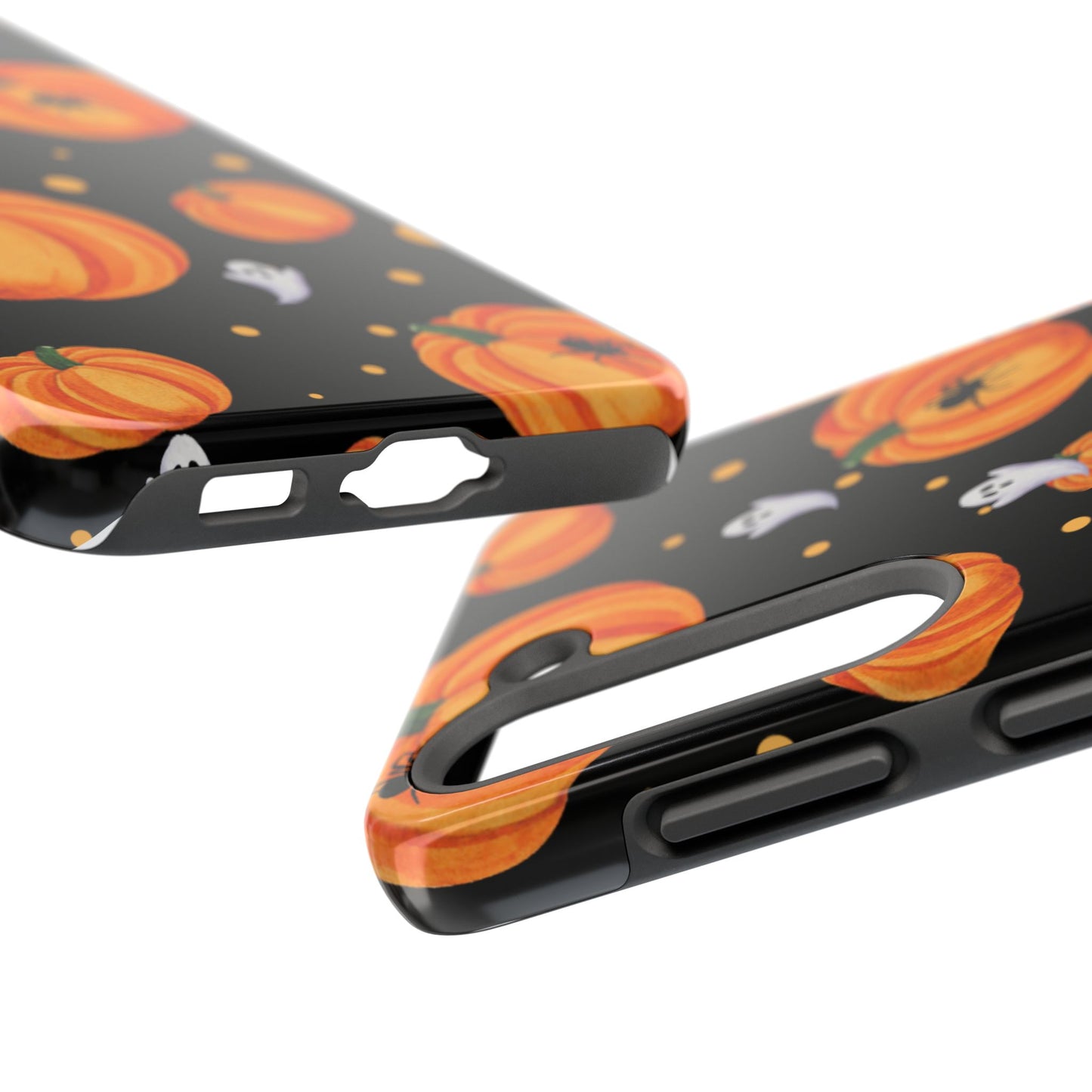 Halloween Pumpkin Phone Case, Spooky Ghost Phone Cover, Fall Autumn Decor, Cute Halloween Gifts, Mobile Protection