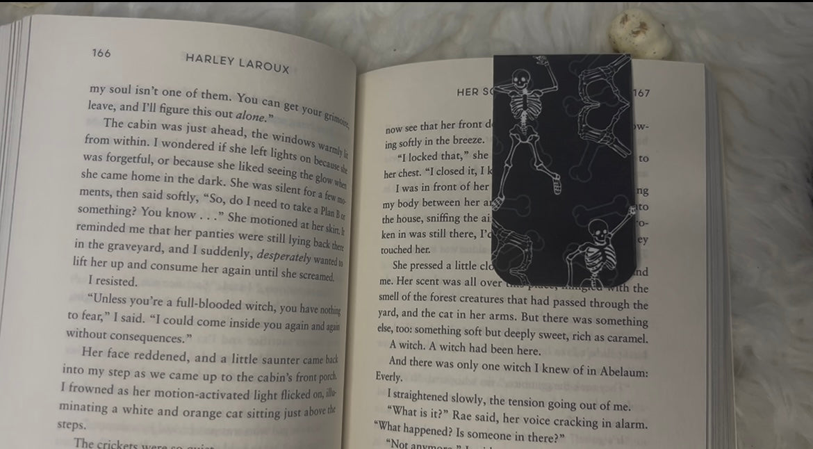 Spooky Season Magnetic Bookmarks for Halloween Reading Accessories