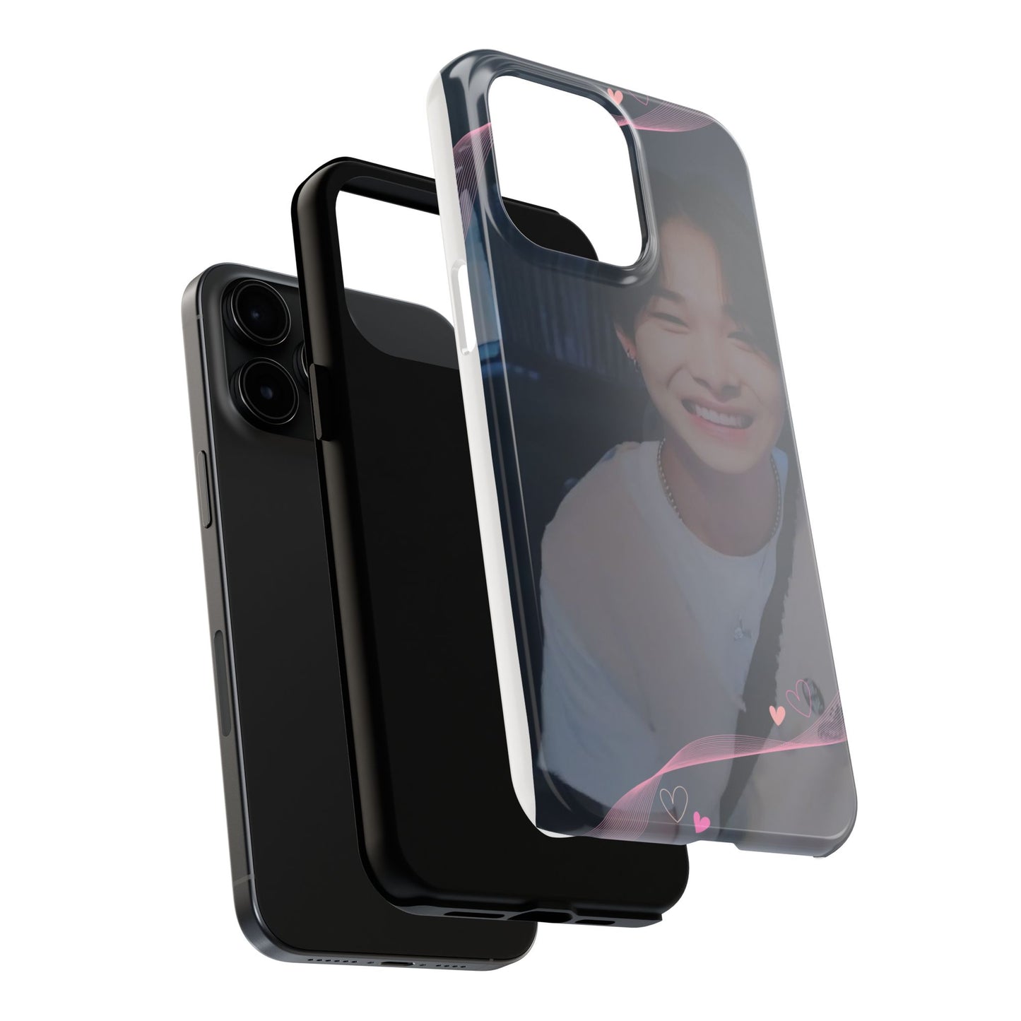 Cute Niki Phone Case, Trendy Phone Protection, Heart Design