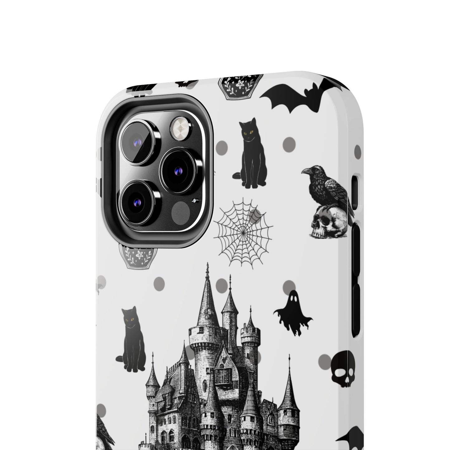 Gothic Castle Phone Cases - Tough & Stylish, Halloween Gifts, Spooky Vibe, Unique Designs, Phone Accessories, Customized Cases