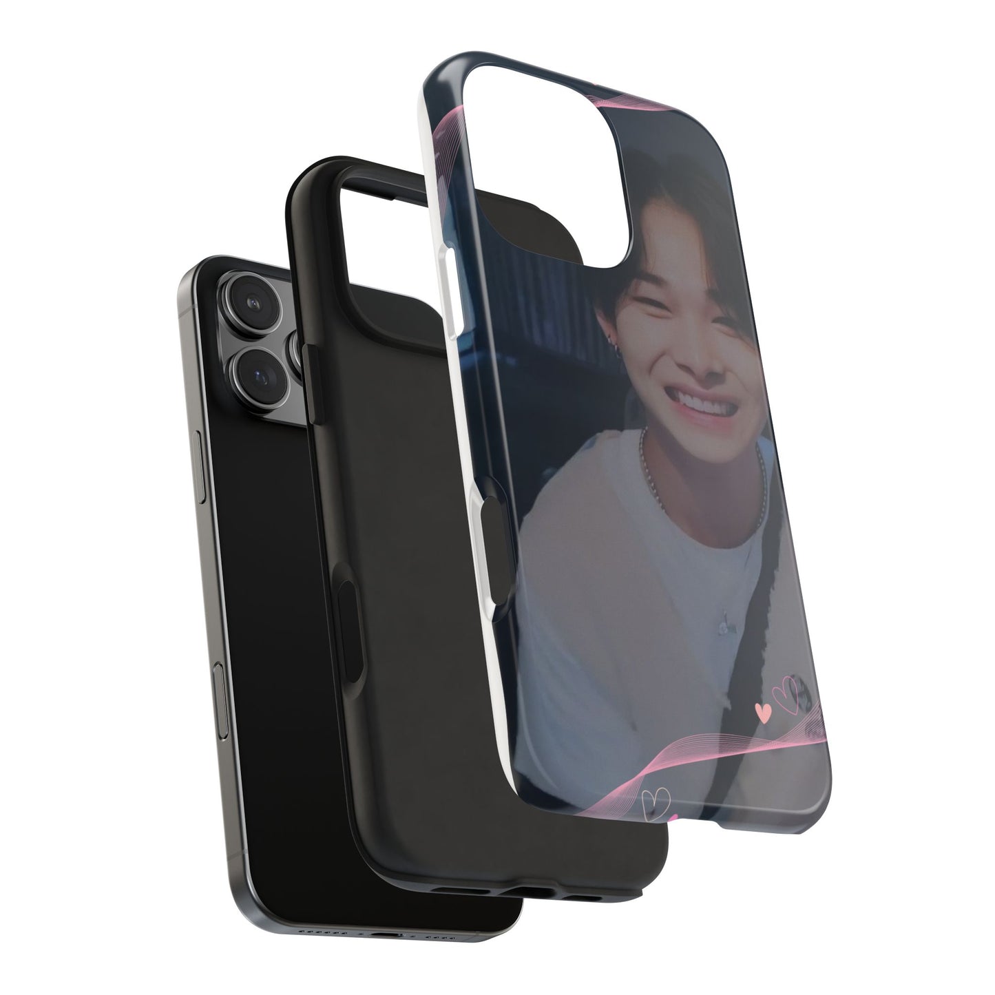 Cute Niki Phone Case, Trendy Phone Protection, Heart Design