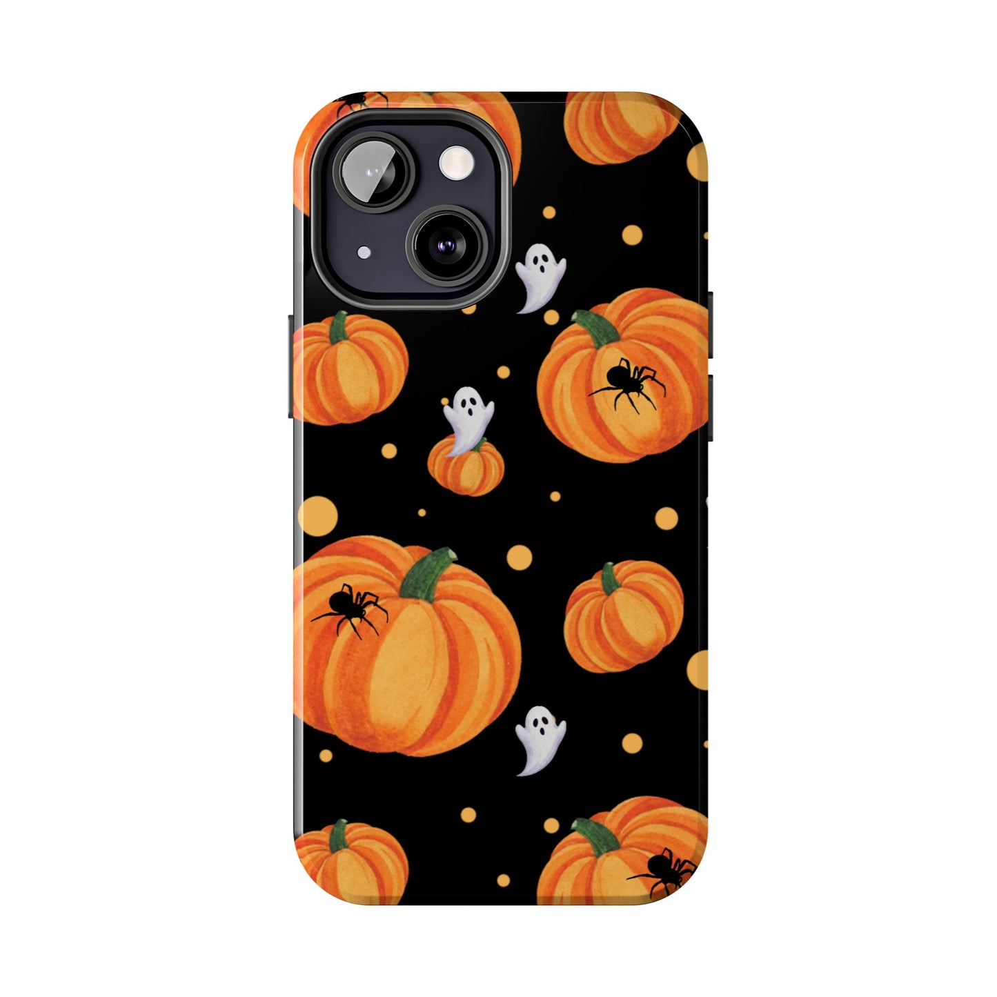 Halloween Pumpkin Phone Case, Spooky Ghost Phone Cover, Fall Autumn Decor, Cute Halloween Gifts, Mobile Protection