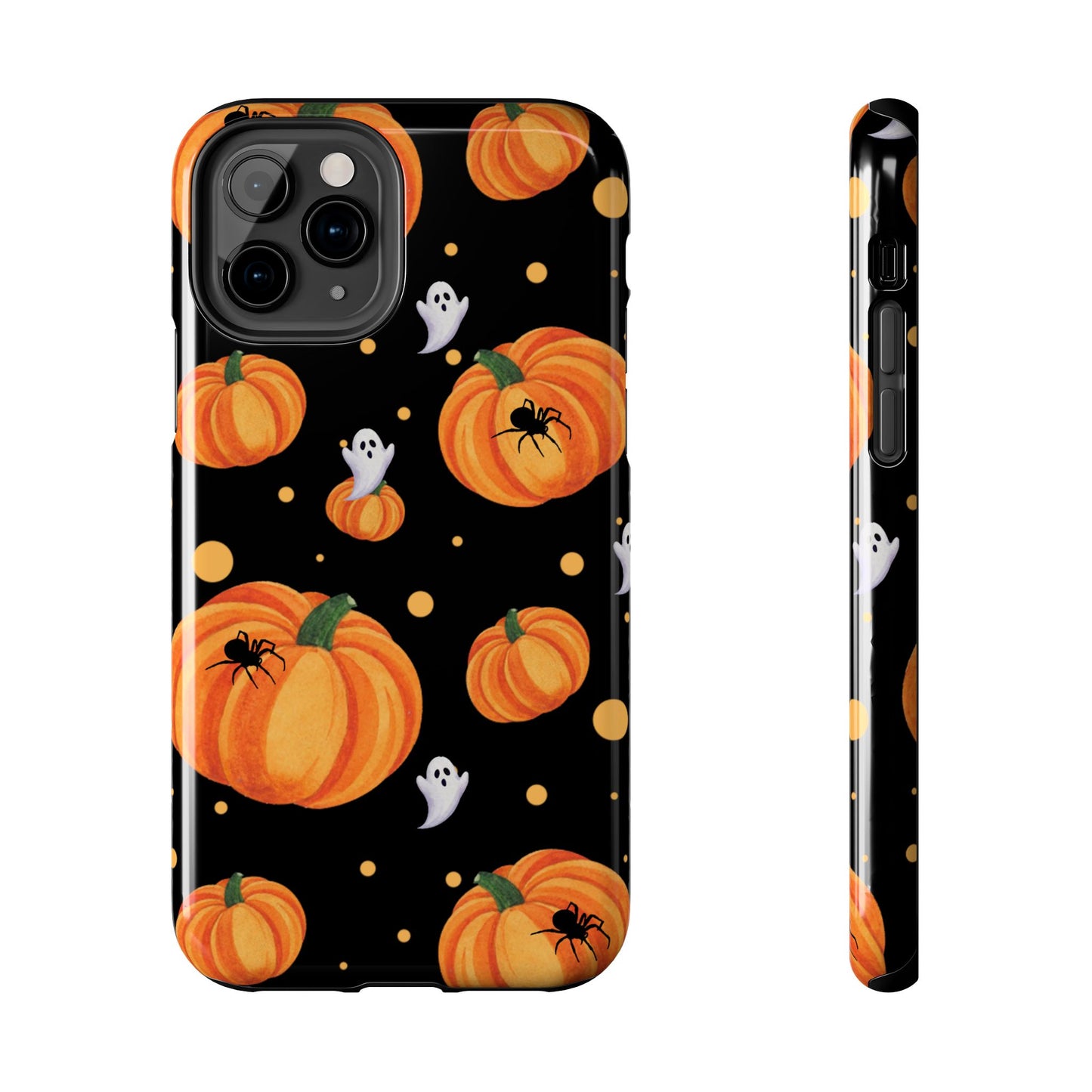 Halloween Pumpkin Phone Case, Spooky Ghost Phone Cover, Fall Autumn Decor, Cute Halloween Gifts, Mobile Protection