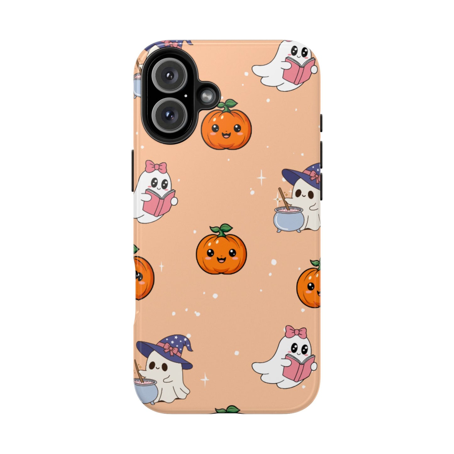 Halloween Ghosts Phone Case, Cute Tough Case, Pumpkin Designs, Spooky Decor, Fall Accessories, Trick or Treat Gift