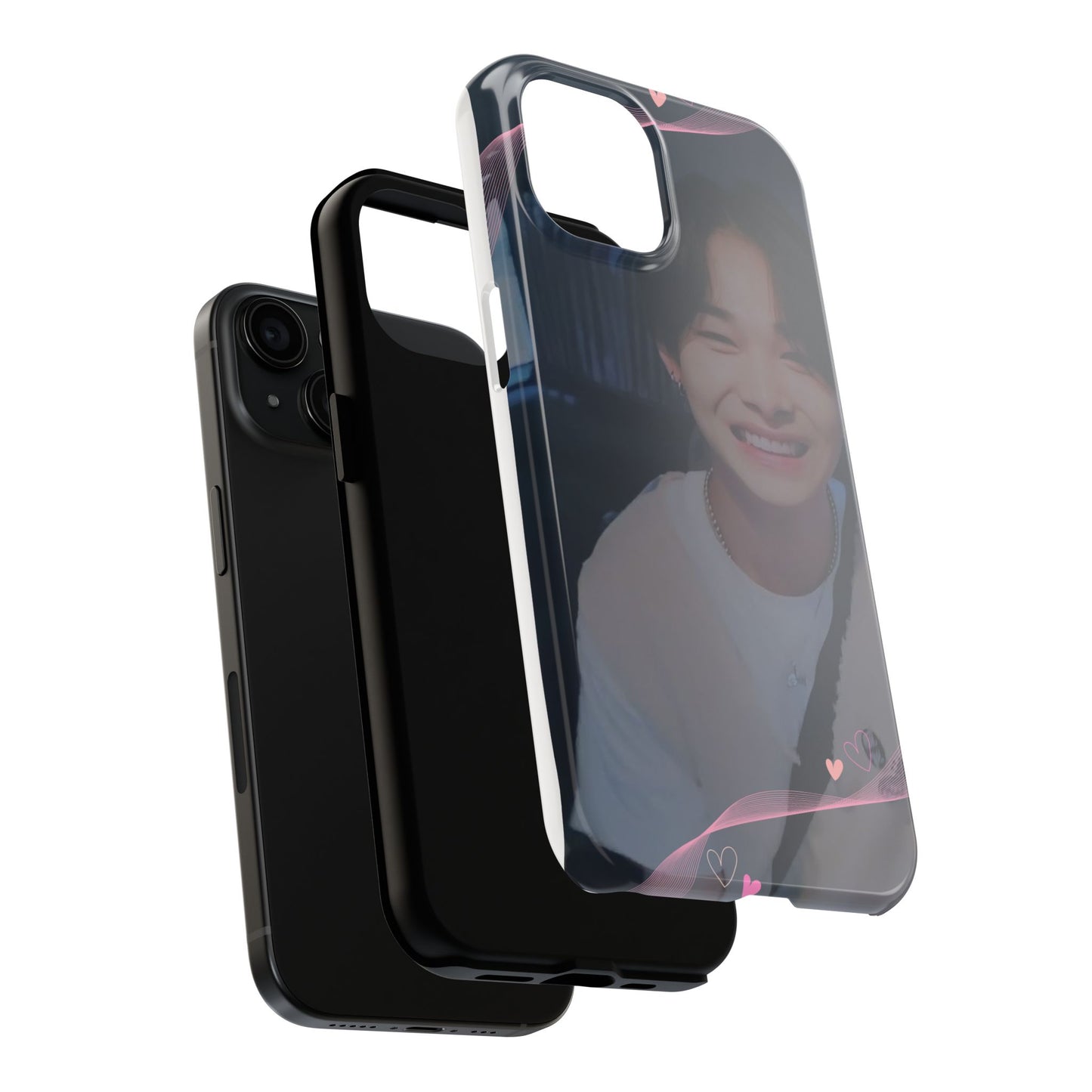 Cute Niki Phone Case, Trendy Phone Protection, Heart Design