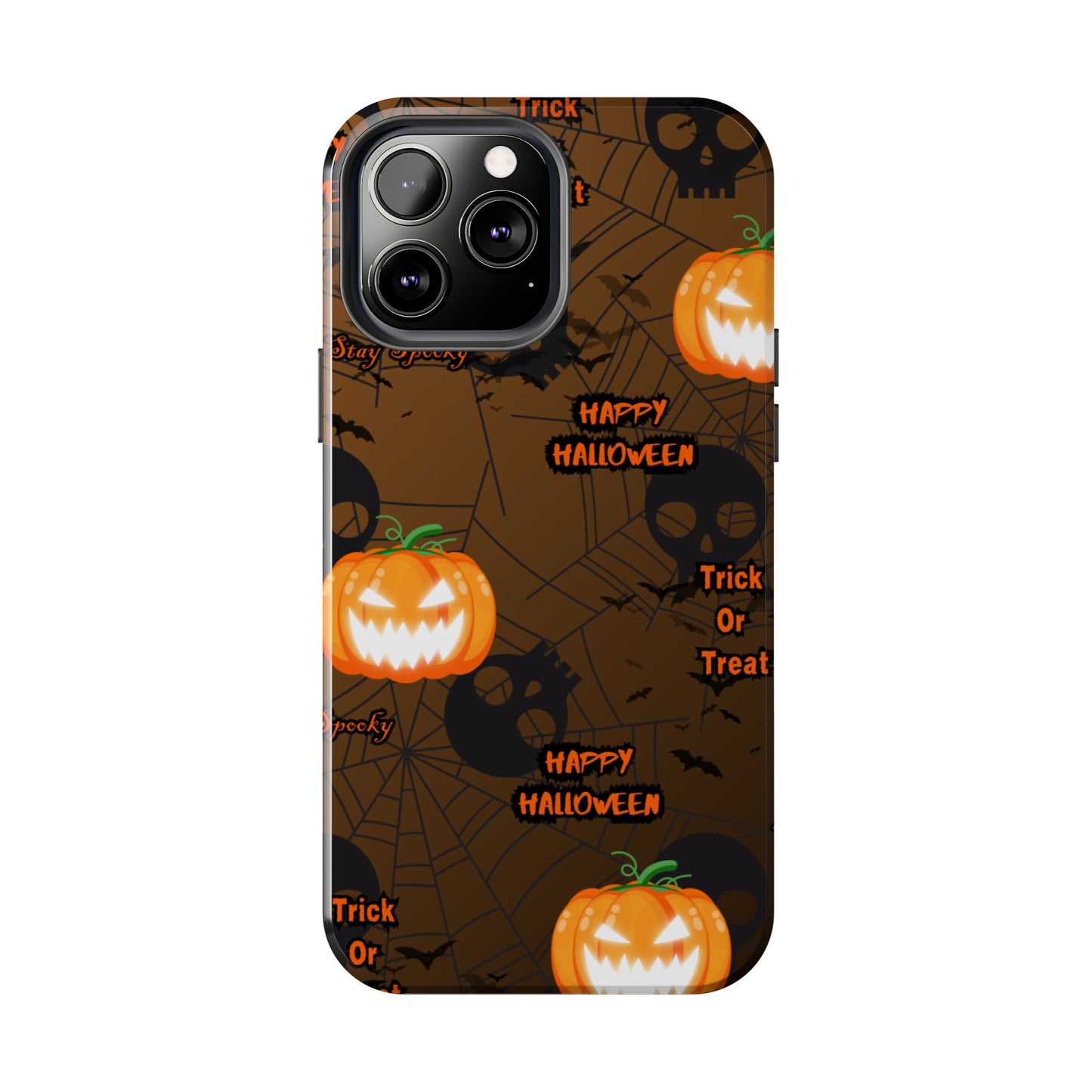 Halloween Tough Phone Cases, Spooky Mobile Covers, Trick or Treat Phone Case, Halloween Gifts, Fall Tech Accessories