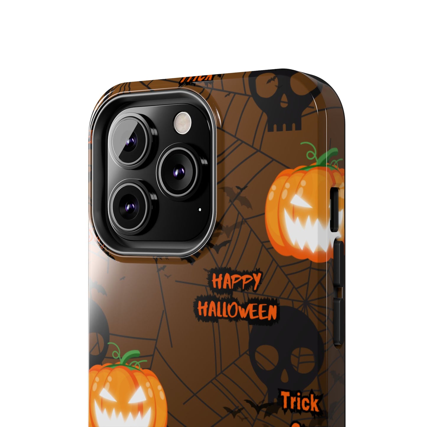 Halloween Tough Phone Cases, Spooky Mobile Covers, Trick or Treat Phone Case, Halloween Gifts, Fall Tech Accessories