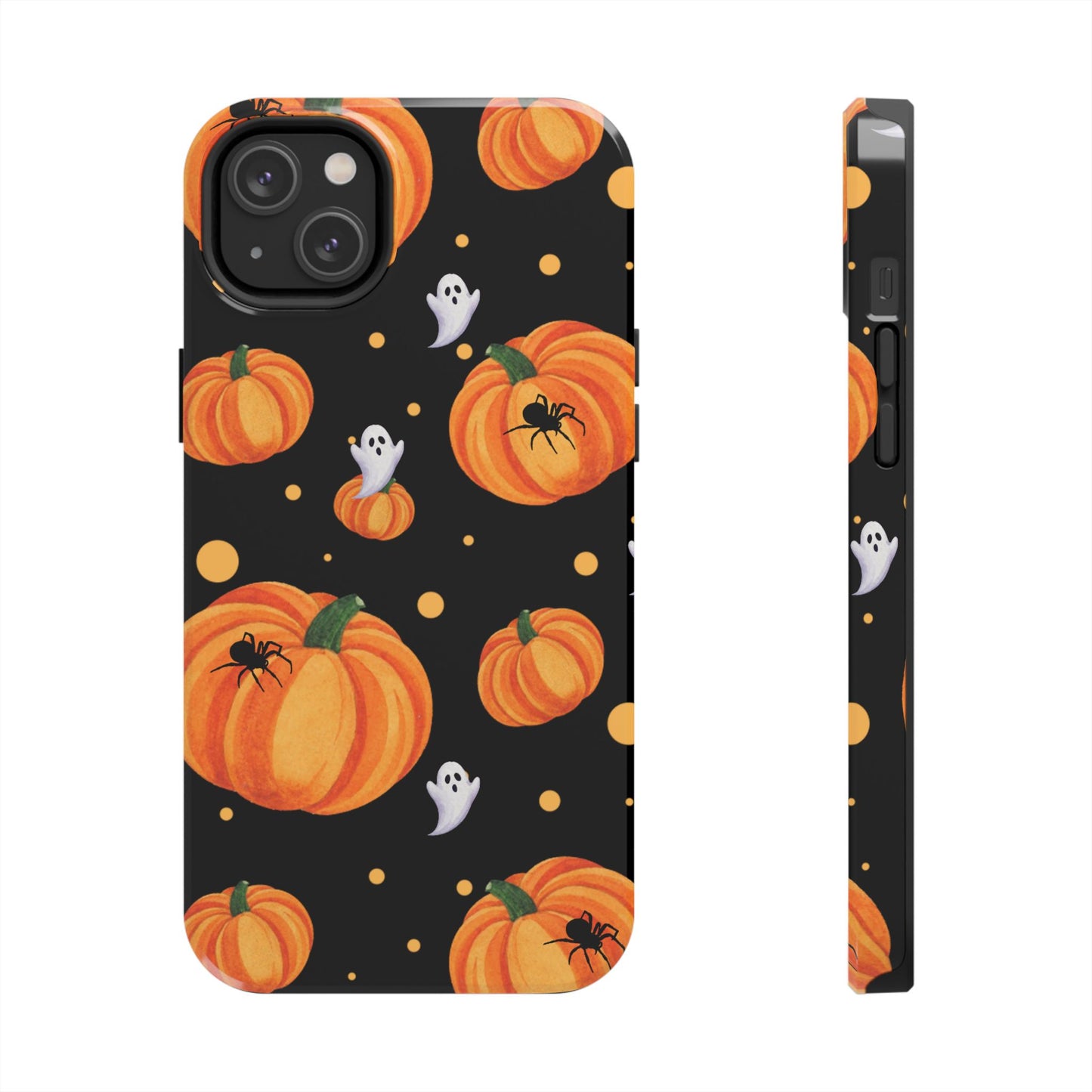 Halloween Pumpkin Phone Case, Spooky Ghost Phone Cover, Fall Autumn Decor, Cute Halloween Gifts, Mobile Protection