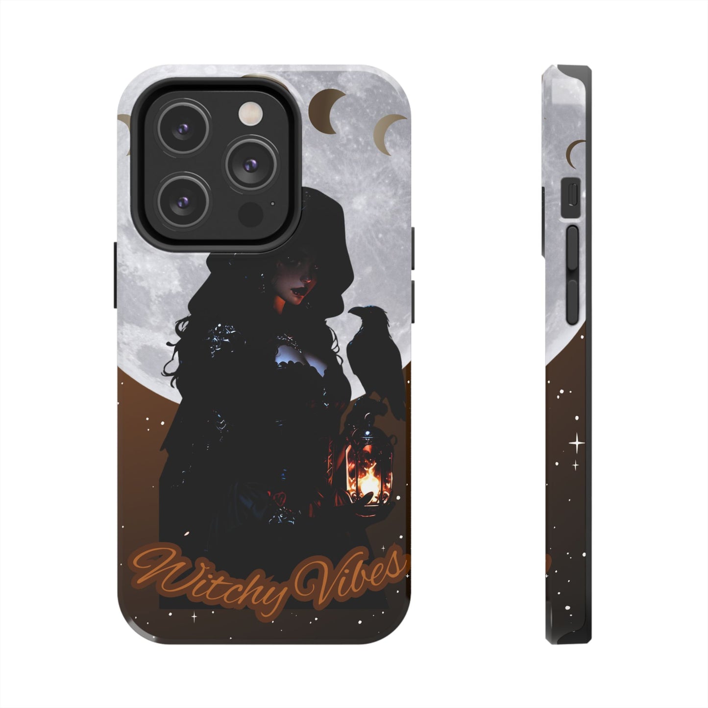 Witchy Vibes Tough Phone Case | Artistic Protection for Your Phone | Halloween Gifts, Witch Accessories, Unique Phone Cover, Magical Decor