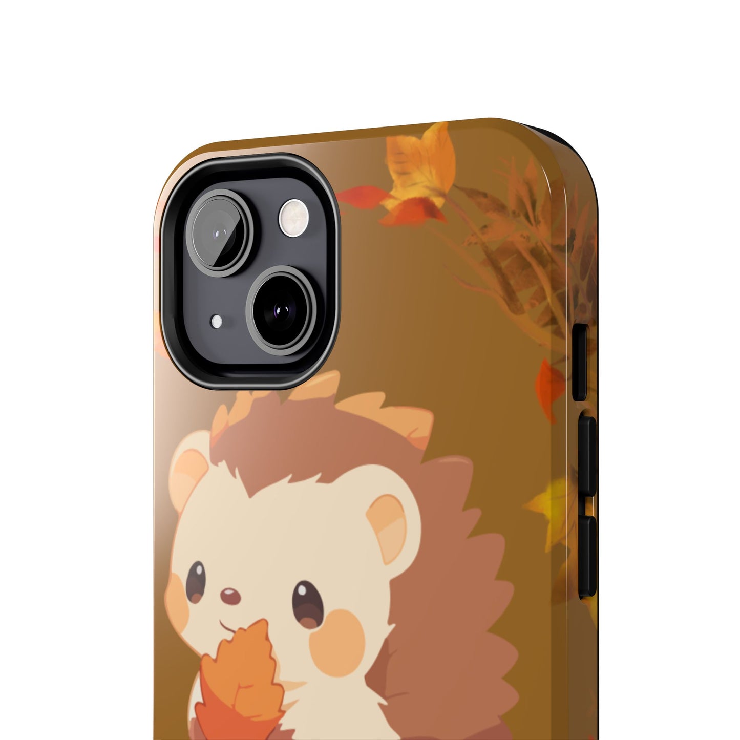 Cute Hedgehog Phone Cases, Fall Decor, Animal Lovers Gifts, Autumn Vibes, Unique Cell Phone Cover, Hedgehog Design