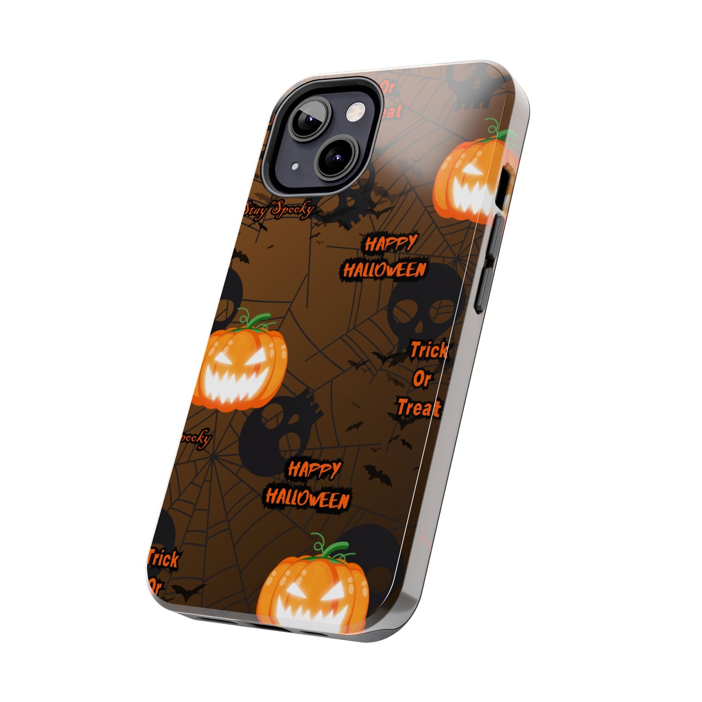 Halloween Tough Phone Cases, Spooky Mobile Covers, Trick or Treat Phone Case, Halloween Gifts, Fall Tech Accessories