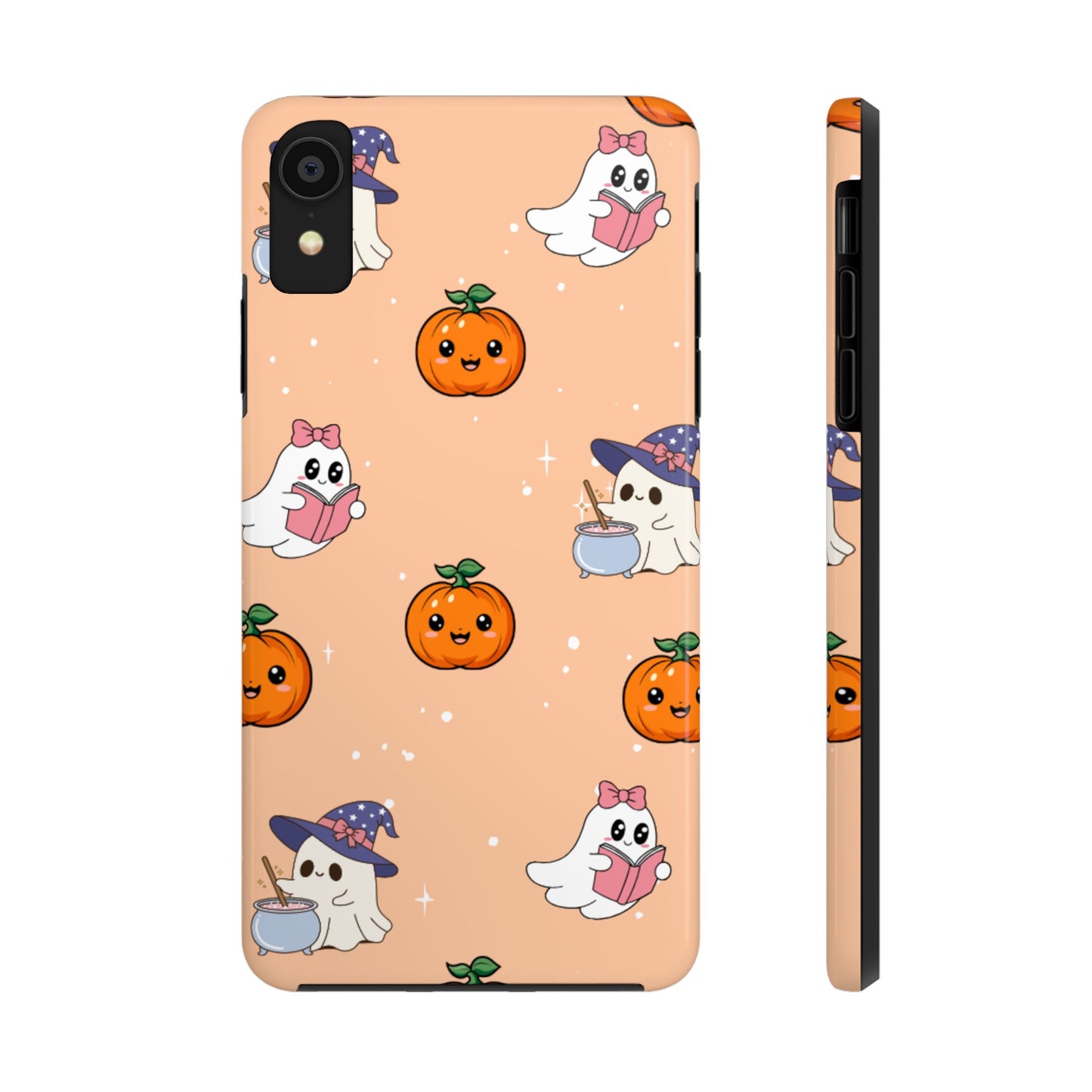 Halloween Ghosts Phone Case, Cute Tough Case, Pumpkin Designs, Spooky Decor, Fall Accessories, Trick or Treat Gift
