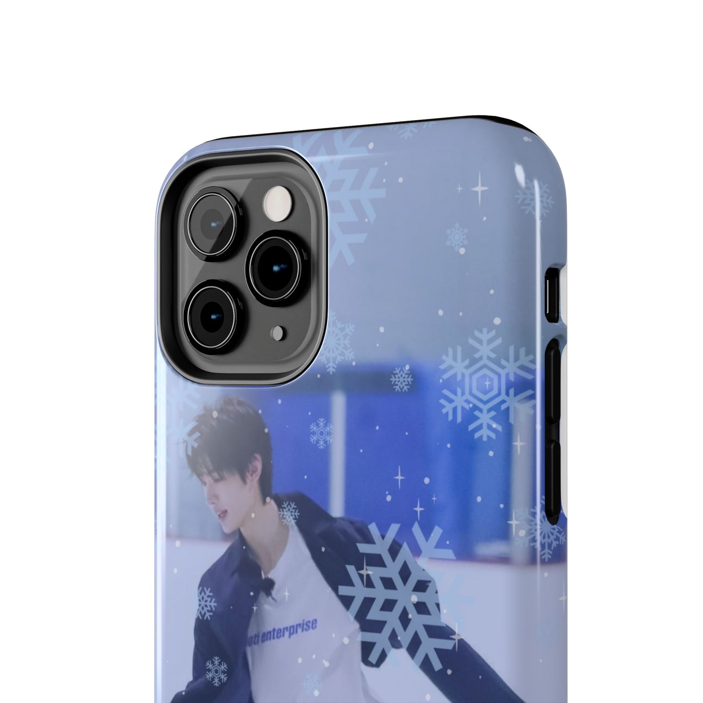 Ice Prince Tough Phone Case, Stylish Phone Protector, Winter Sports Accessory, Unique Gift for Skaters, Durable Phone Shell