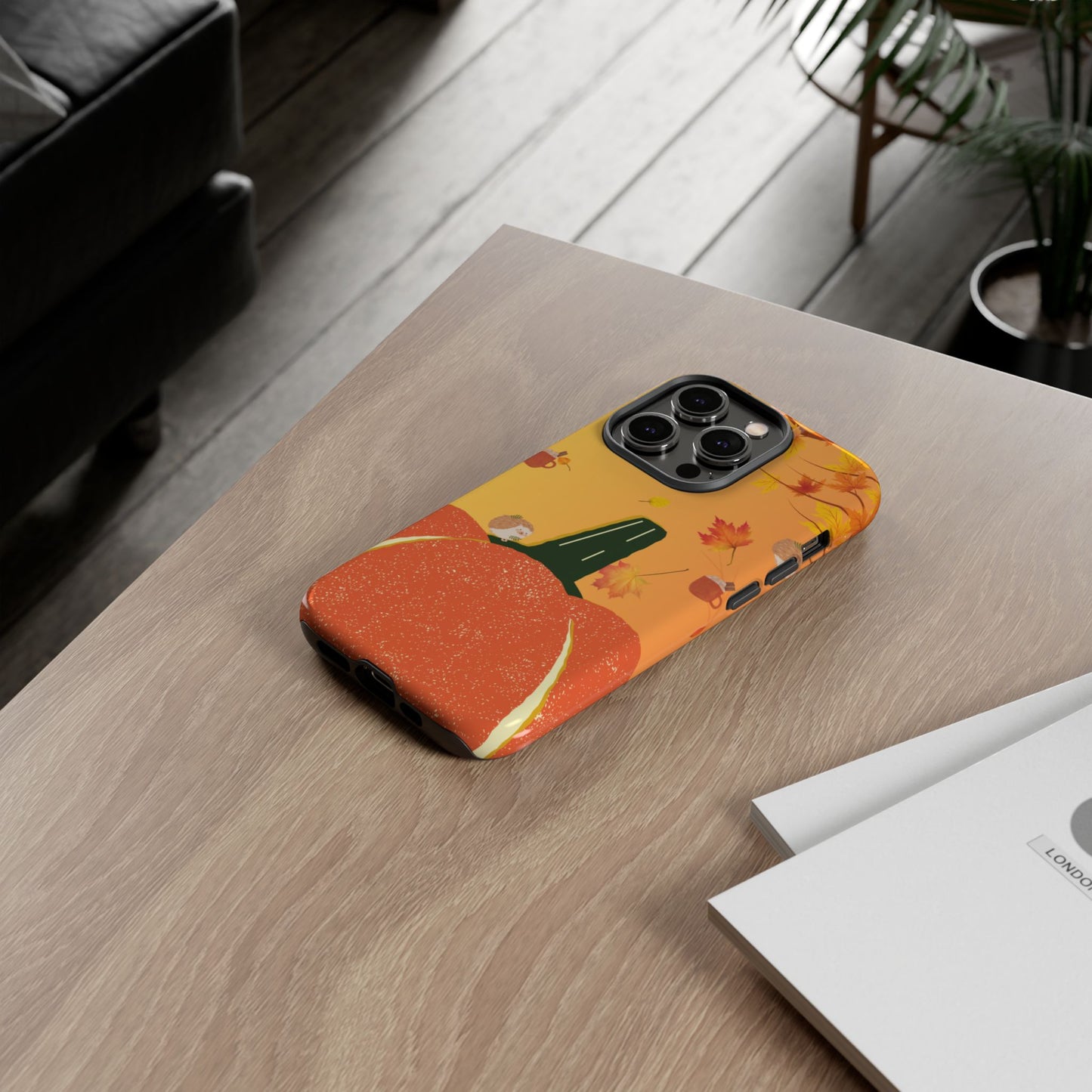 Autumn Pumpkin Phone Case, Fall Phone Cover, Cute Pumpkin Design, Seasonal Gift, Halloween Decor
