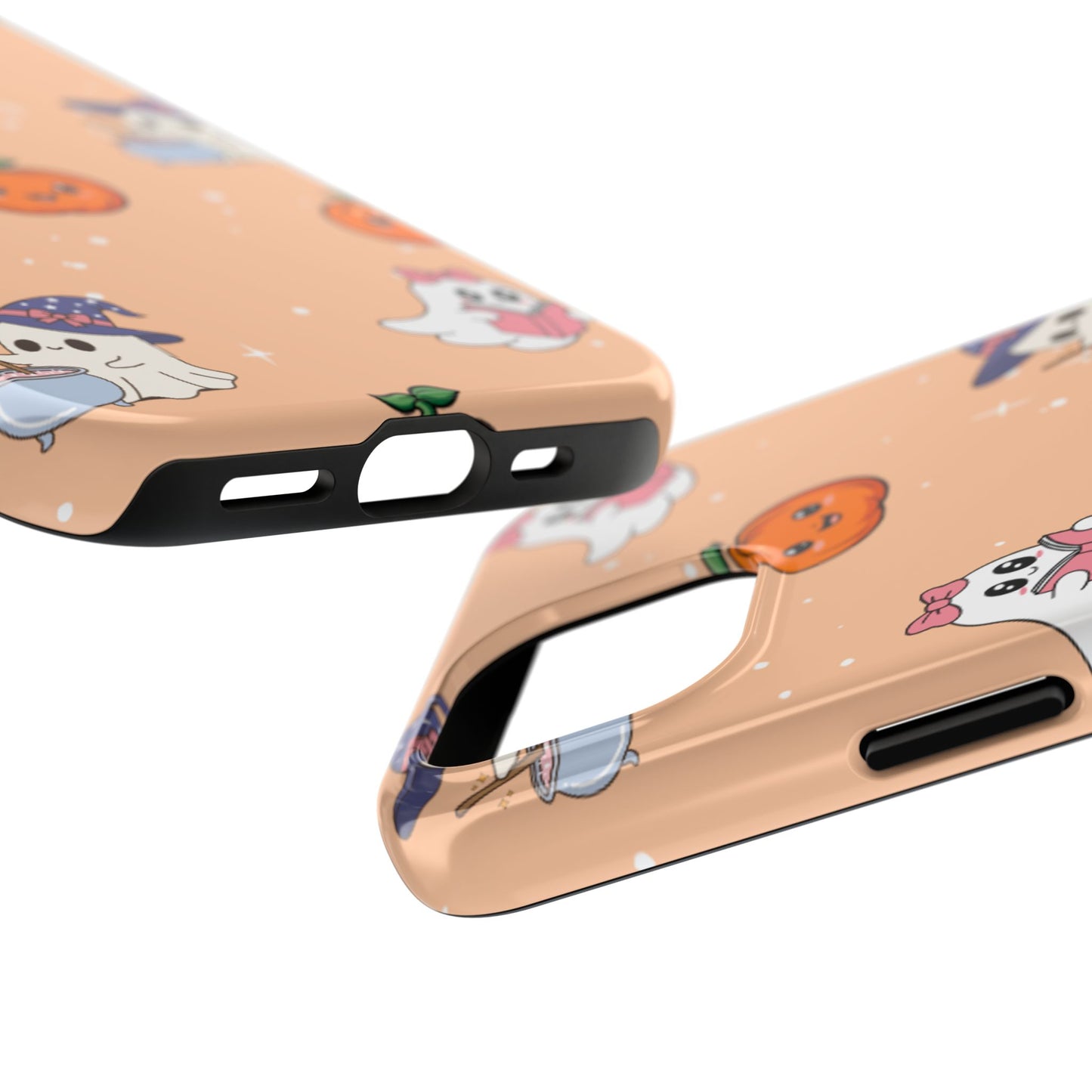 Halloween Ghosts Phone Case, Cute Tough Case, Pumpkin Designs, Spooky Decor, Fall Accessories, Trick or Treat Gift