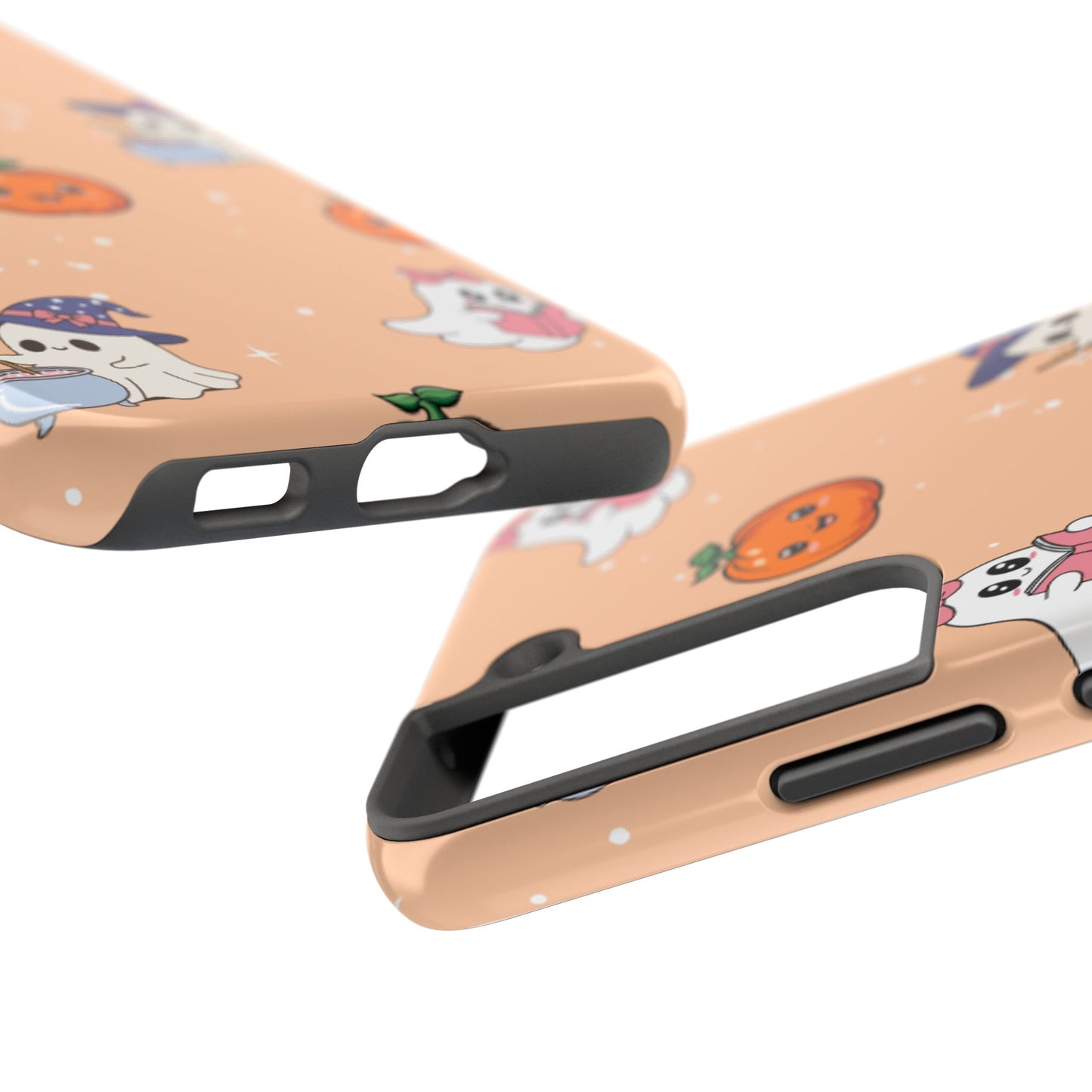 Halloween Ghosts Phone Case, Cute Tough Case, Pumpkin Designs, Spooky Decor, Fall Accessories, Trick or Treat Gift