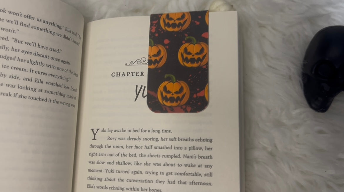 Spooky Season Magnetic Bookmarks for Halloween Reading Accessories