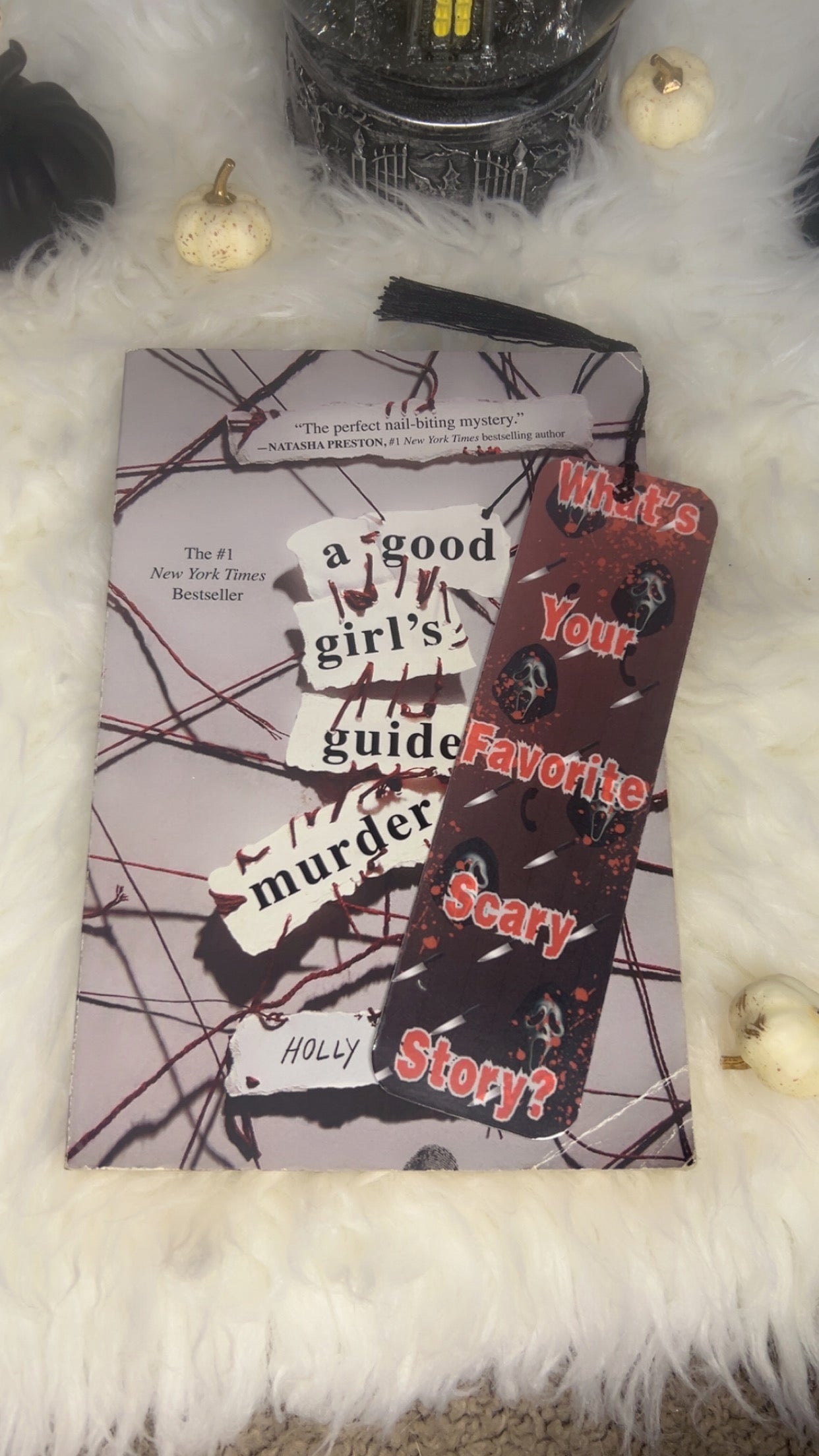 Spooky Season Bookmarks with Tassel - Halloween Themed Reading Aid