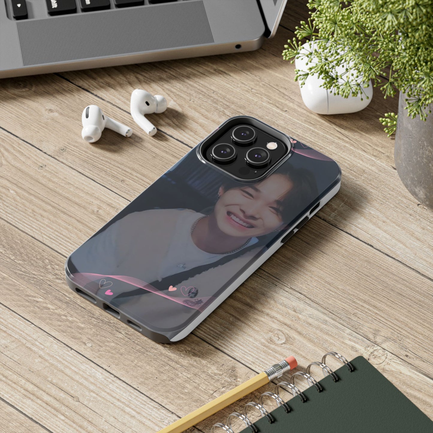 Cute Niki Phone Case, Trendy Phone Protection, Heart Design