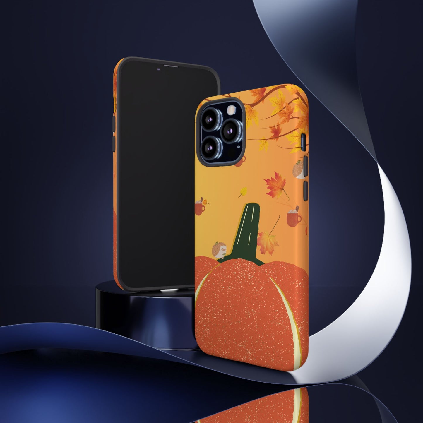 Autumn Pumpkin Phone Case, Fall Phone Cover, Cute Pumpkin Design, Seasonal Gift, Halloween Decor
