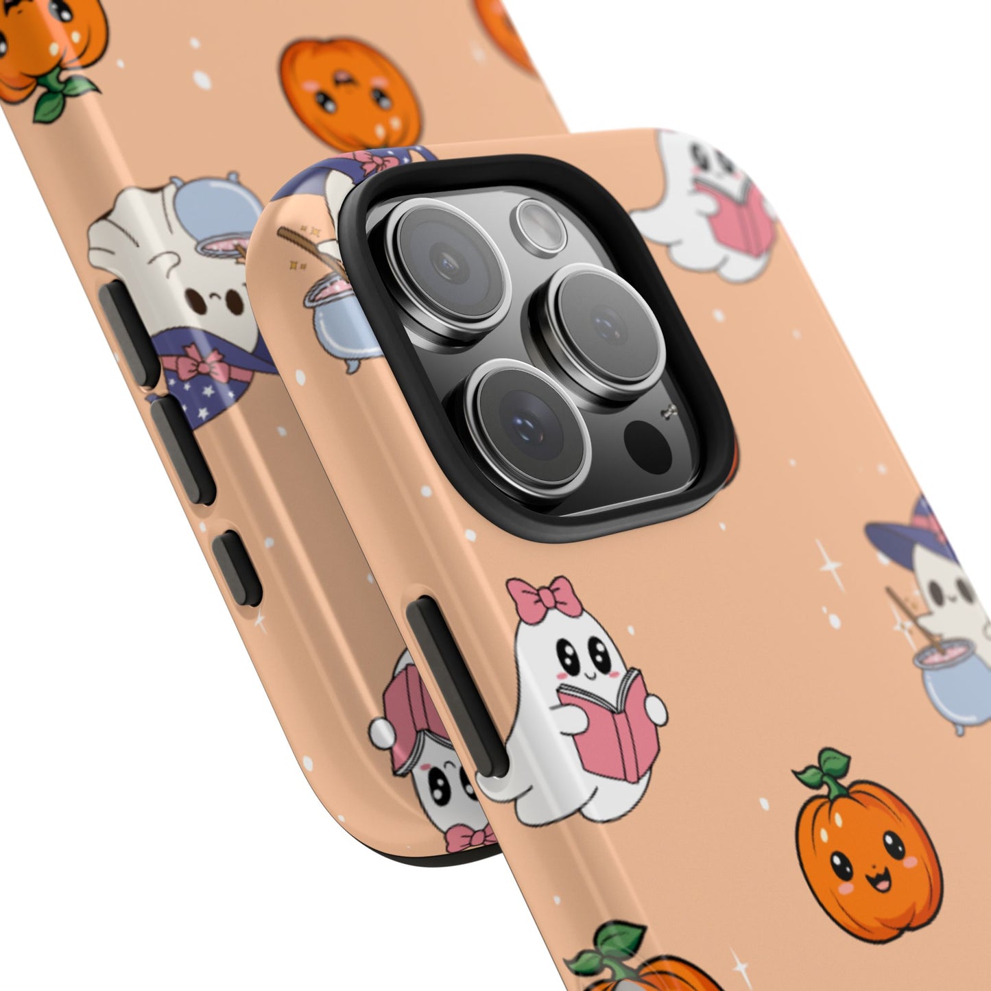 Halloween Ghosts Phone Case, Cute Tough Case, Pumpkin Designs, Spooky Decor, Fall Accessories, Trick or Treat Gift