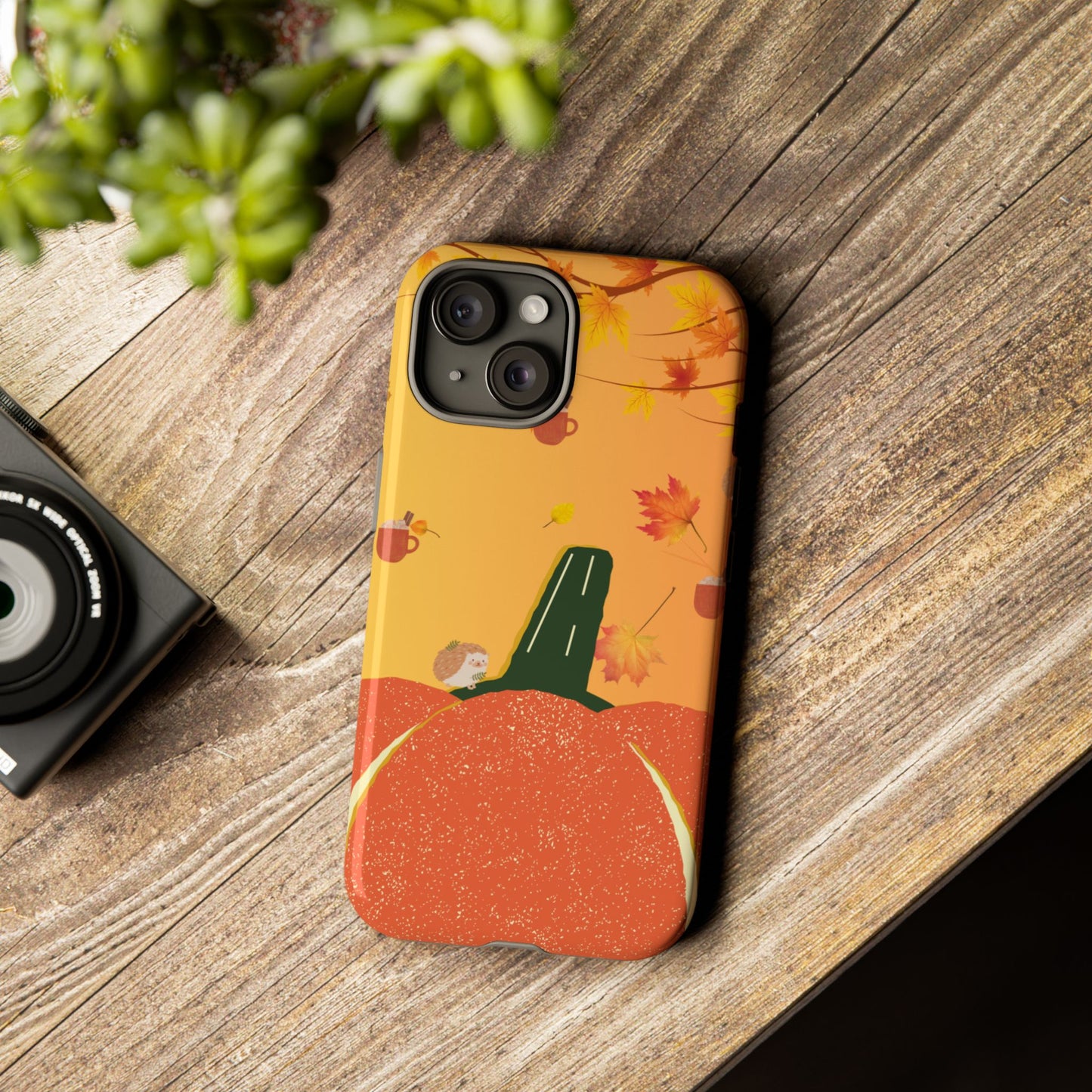 Autumn Pumpkin Phone Case, Fall Phone Cover, Cute Pumpkin Design, Seasonal Gift, Halloween Decor