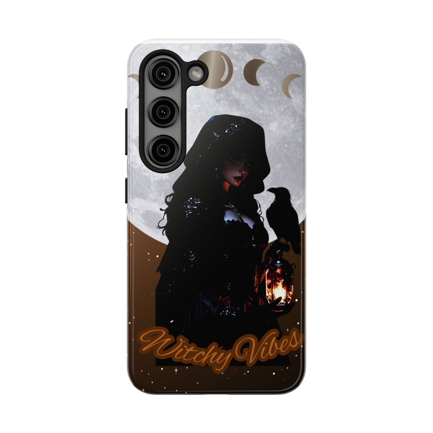 Witchy Vibes Tough Phone Case | Artistic Protection for Your Phone | Halloween Gifts, Witch Accessories, Unique Phone Cover, Magical Decor