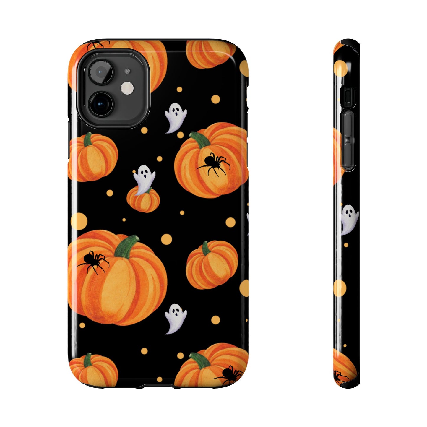 Halloween Pumpkin Phone Case, Spooky Ghost Phone Cover, Fall Autumn Decor, Cute Halloween Gifts, Mobile Protection