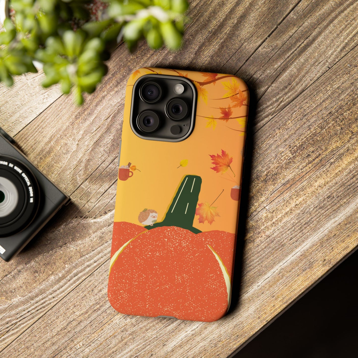 Autumn Pumpkin Phone Case, Fall Phone Cover, Cute Pumpkin Design, Seasonal Gift, Halloween Decor