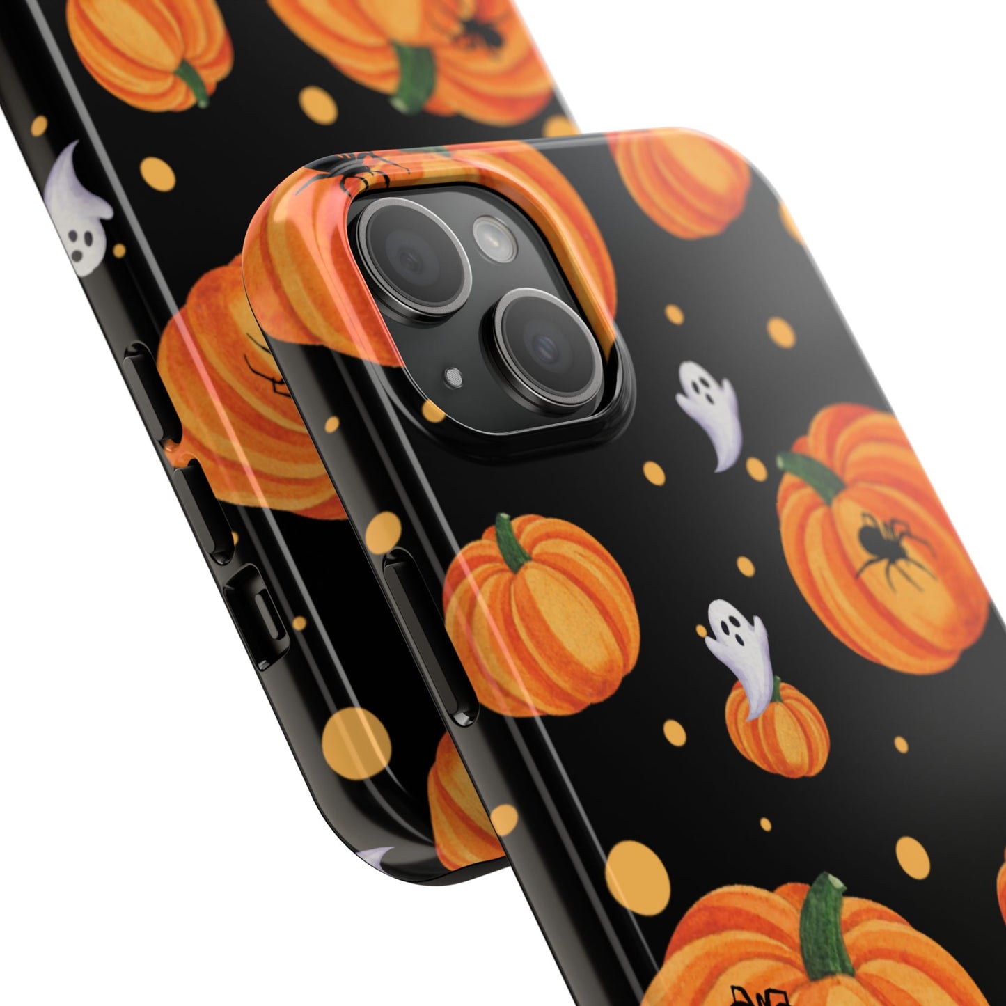 Halloween Pumpkin Phone Case, Spooky Ghost Phone Cover, Fall Autumn Decor, Cute Halloween Gifts, Mobile Protection