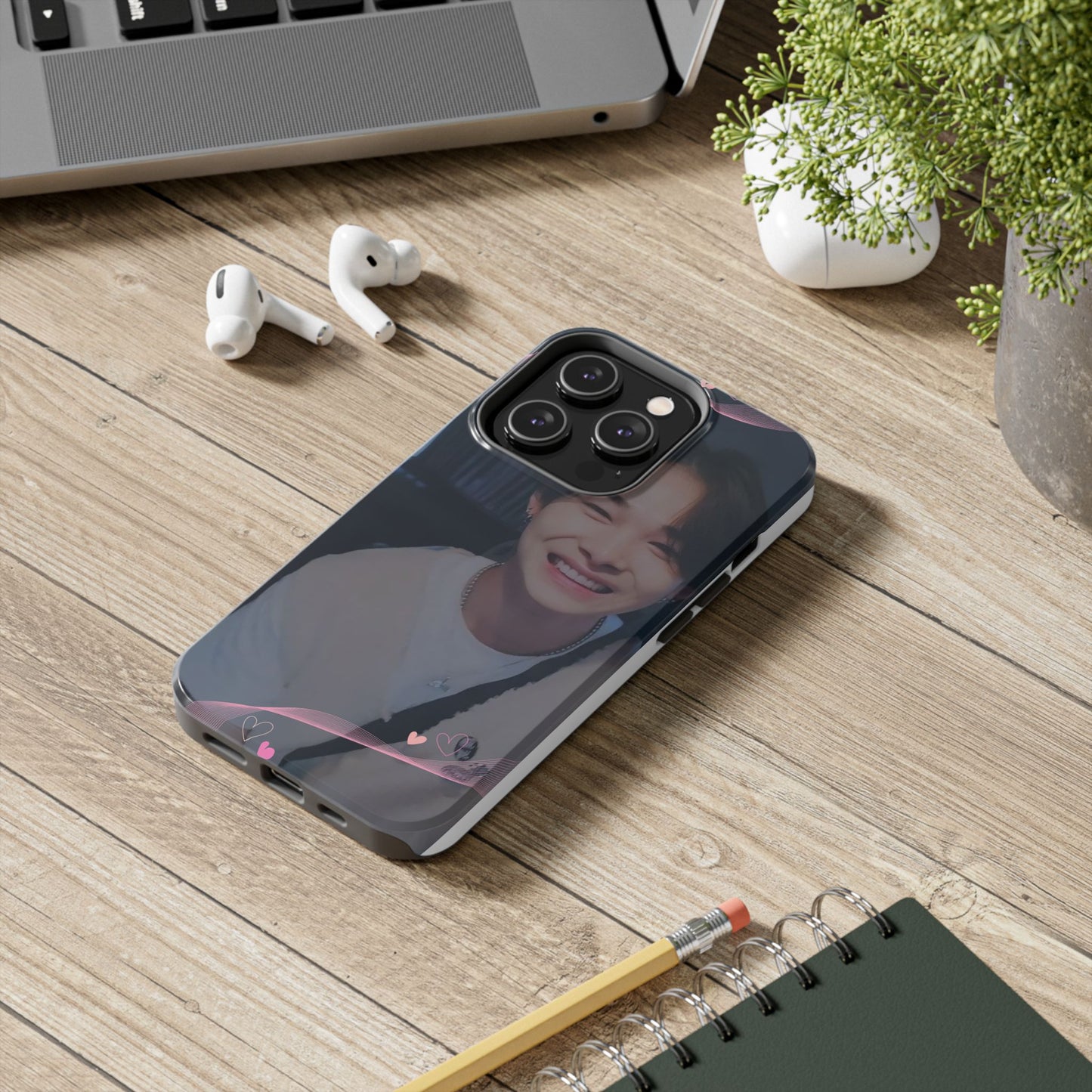 Cute Niki Phone Case, Trendy Phone Protection, Heart Design