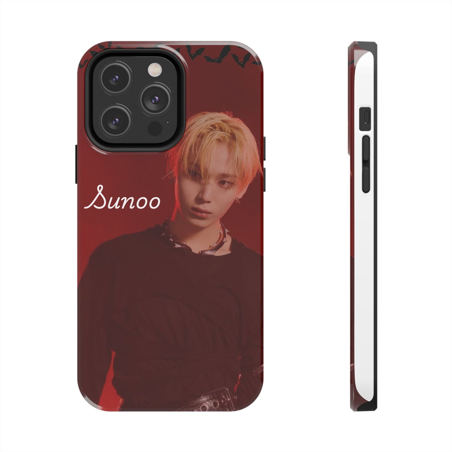 Sunoo Stylish Tough Phone Cases for Fans, Personalized Phone Covers, Durable Custom Cases, Unique Gifts for Enthusiasts, Trendy Tech Accessories