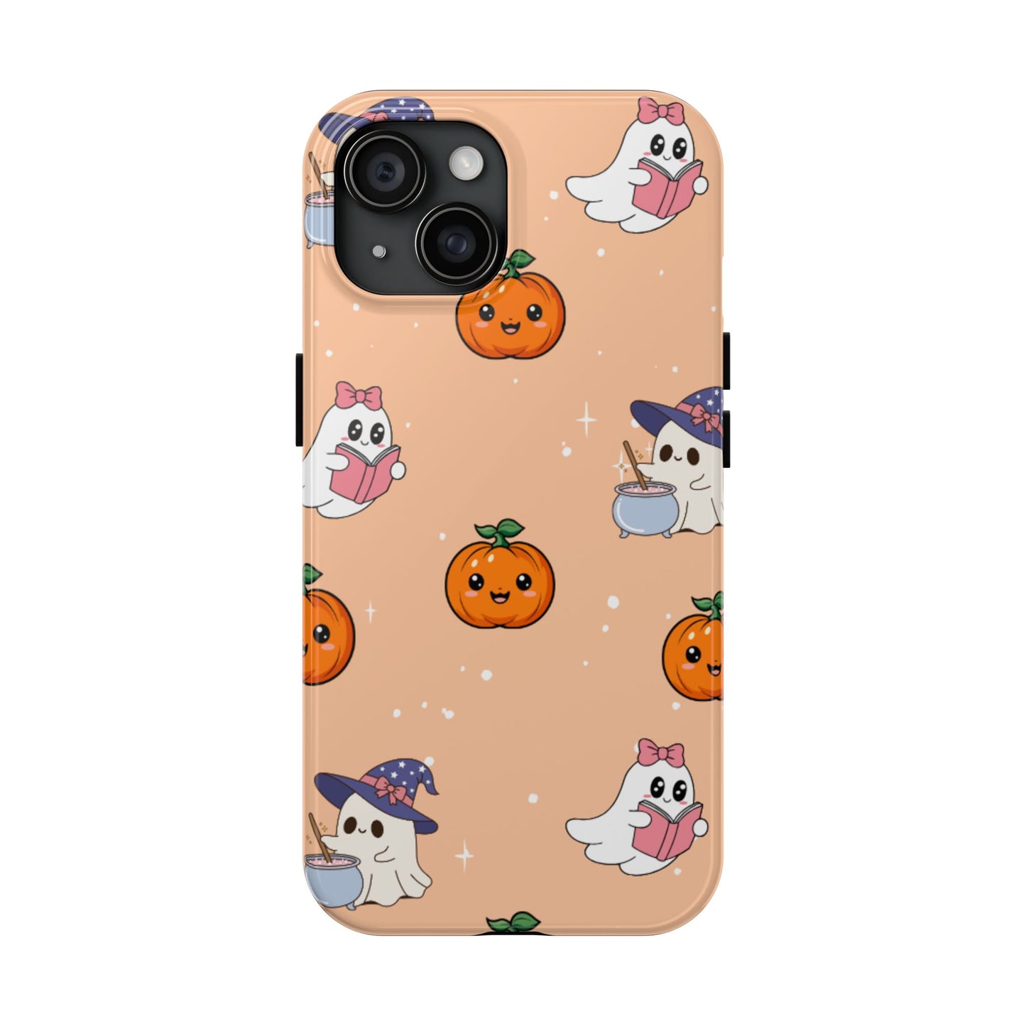 Halloween Ghosts Phone Case, Cute Tough Case, Pumpkin Designs, Spooky Decor, Fall Accessories, Trick or Treat Gift