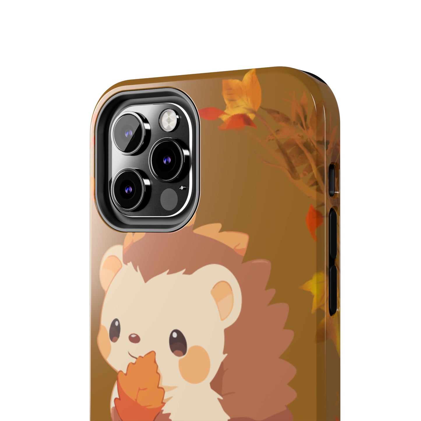 Cute Hedgehog Phone Cases, Fall Decor, Animal Lovers Gifts, Autumn Vibes, Unique Cell Phone Cover, Hedgehog Design