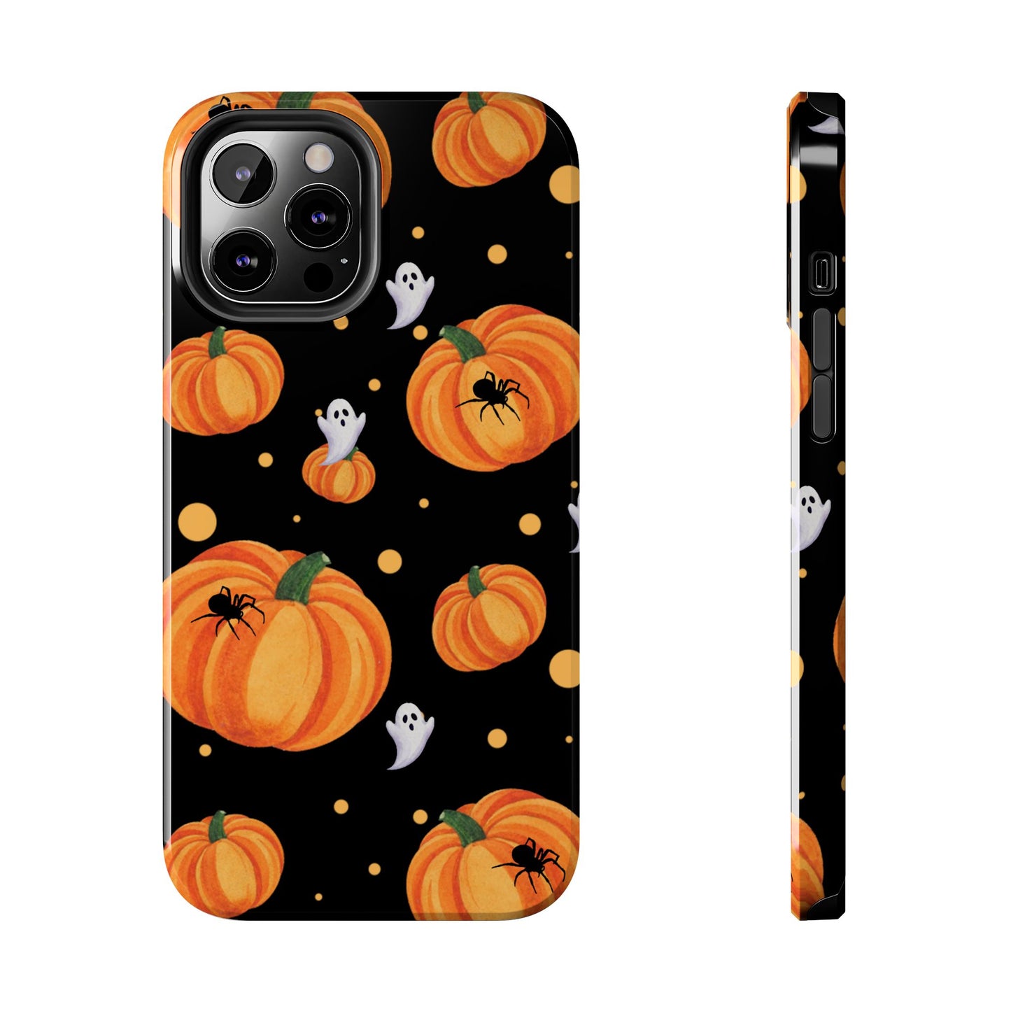 Halloween Pumpkin Phone Case, Spooky Ghost Phone Cover, Fall Autumn Decor, Cute Halloween Gifts, Mobile Protection
