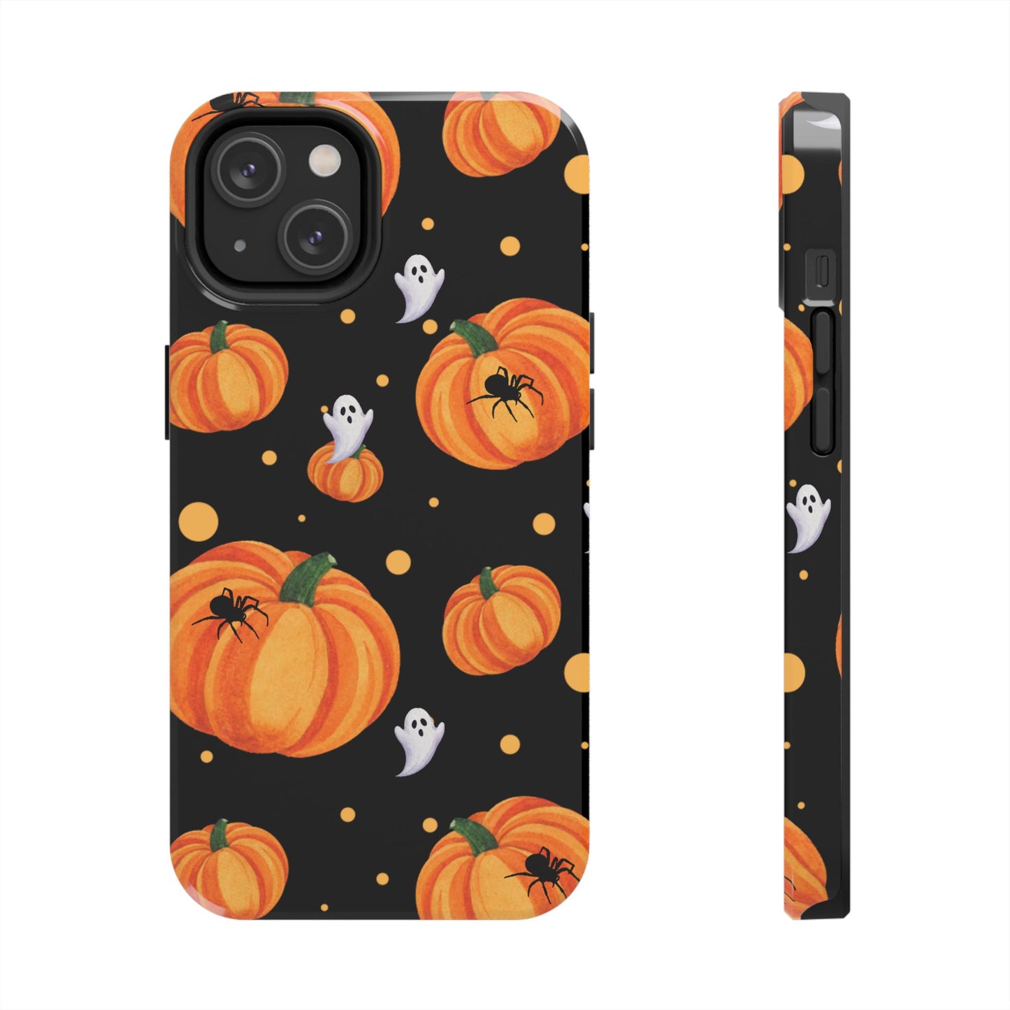 Halloween Pumpkin Phone Case, Spooky Ghost Phone Cover, Fall Autumn Decor, Cute Halloween Gifts, Mobile Protection