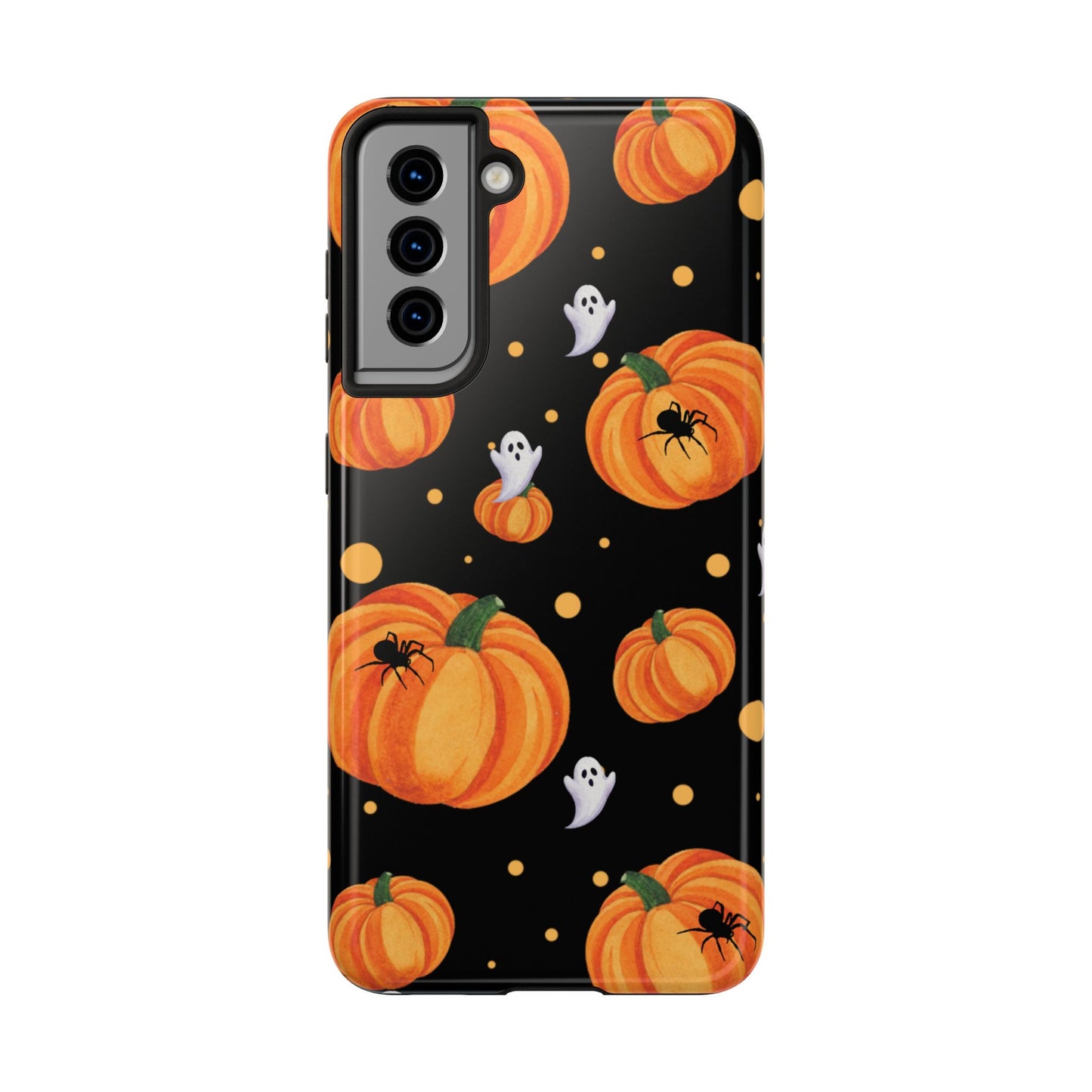 Halloween Pumpkin Phone Case, Spooky Ghost Phone Cover, Fall Autumn Decor, Cute Halloween Gifts, Mobile Protection