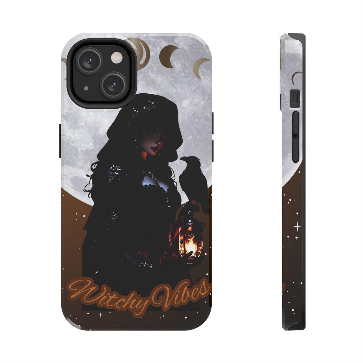 Witchy Vibes Tough Phone Case | Artistic Protection for Your Phone | Halloween Gifts, Witch Accessories, Unique Phone Cover, Magical Decor