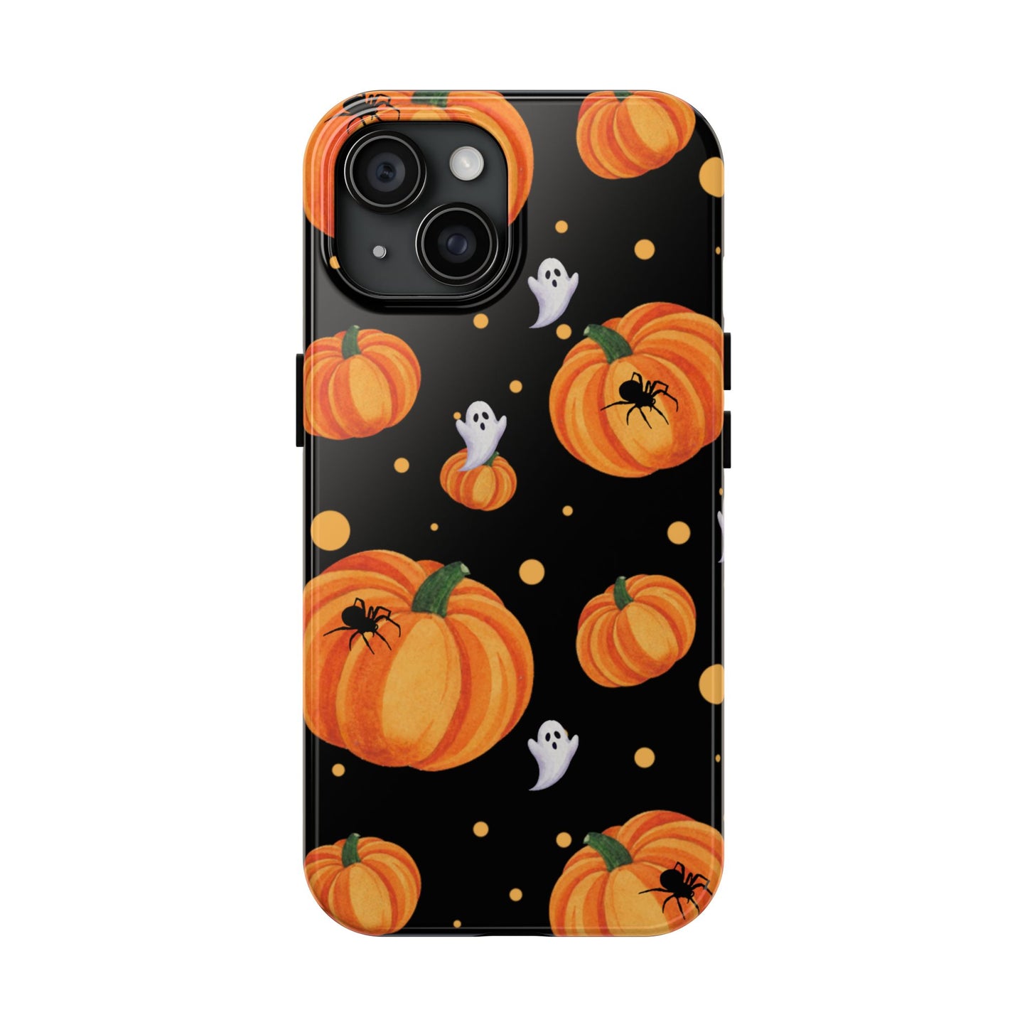 Halloween Pumpkin Phone Case, Spooky Ghost Phone Cover, Fall Autumn Decor, Cute Halloween Gifts, Mobile Protection