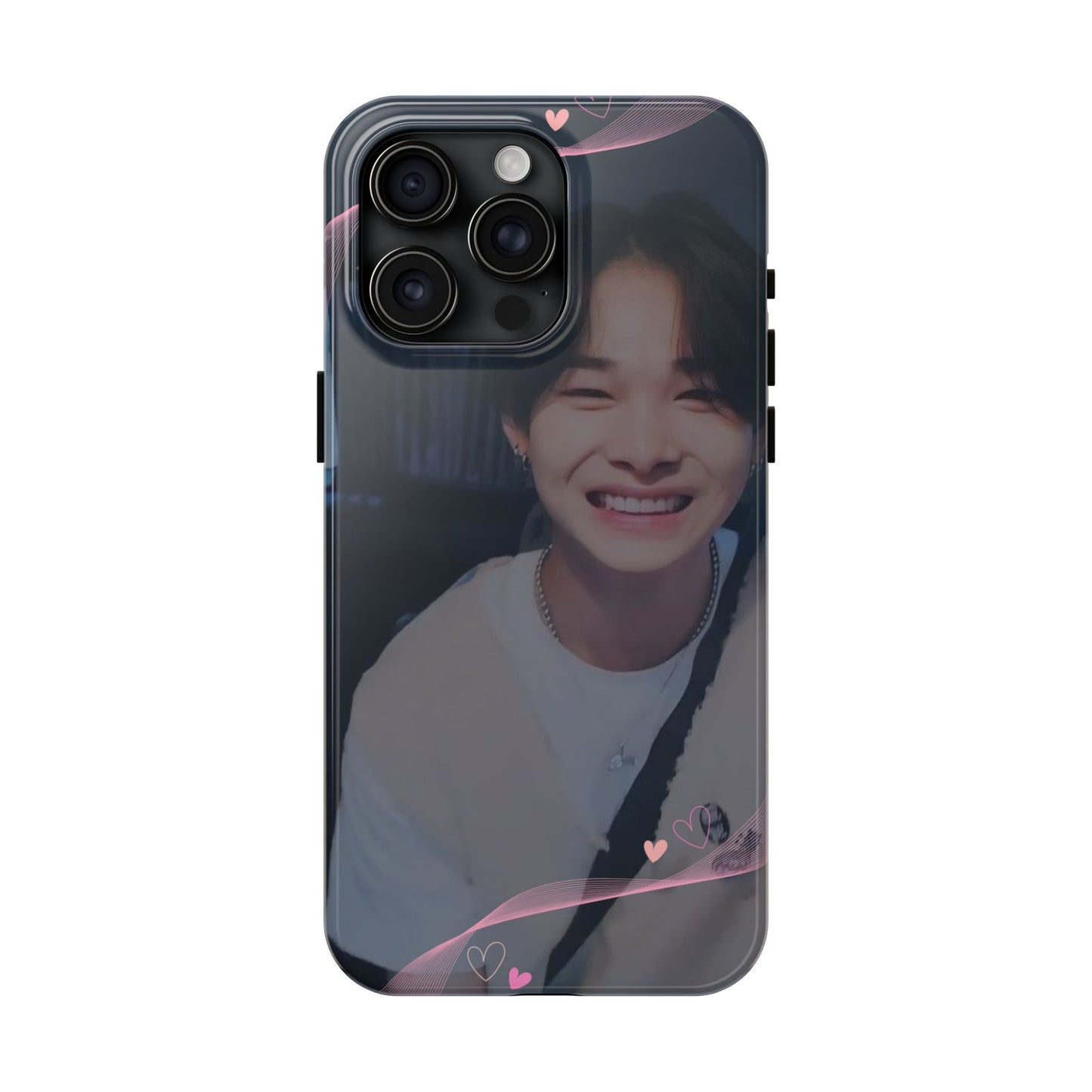 Cute Niki Phone Case, Trendy Phone Protection, Heart Design